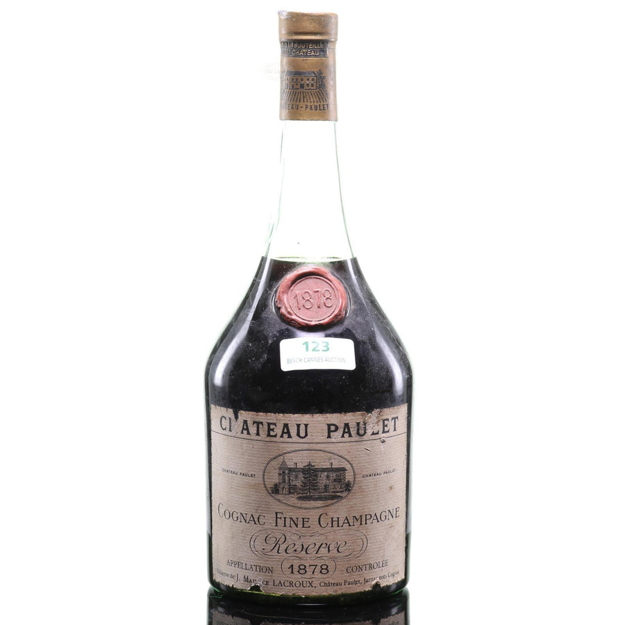 Cognac 1878 teau Paulet SKU 13644