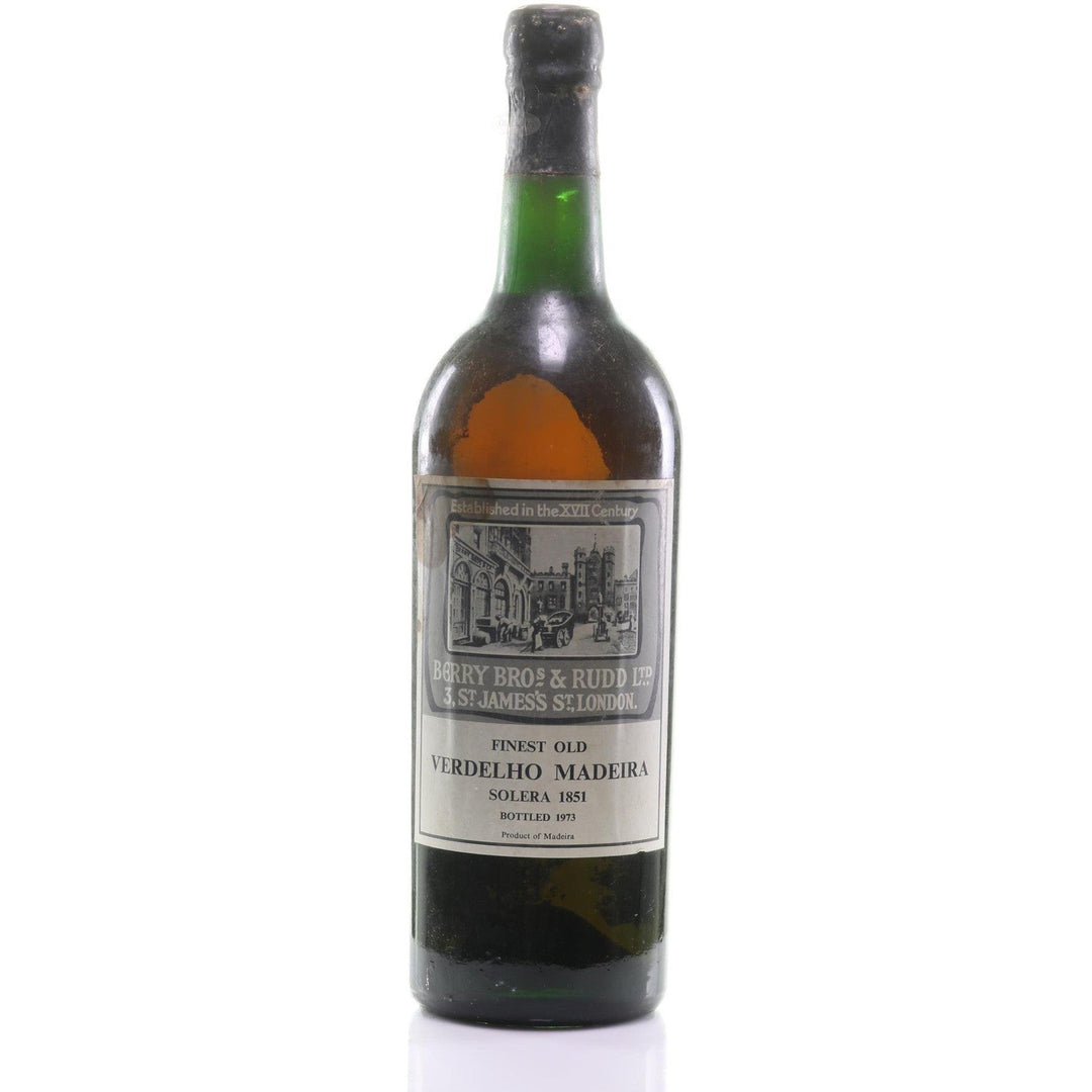 Madeira 1851 Berry Brothers Rudd Verdelho Solera SKU 13384