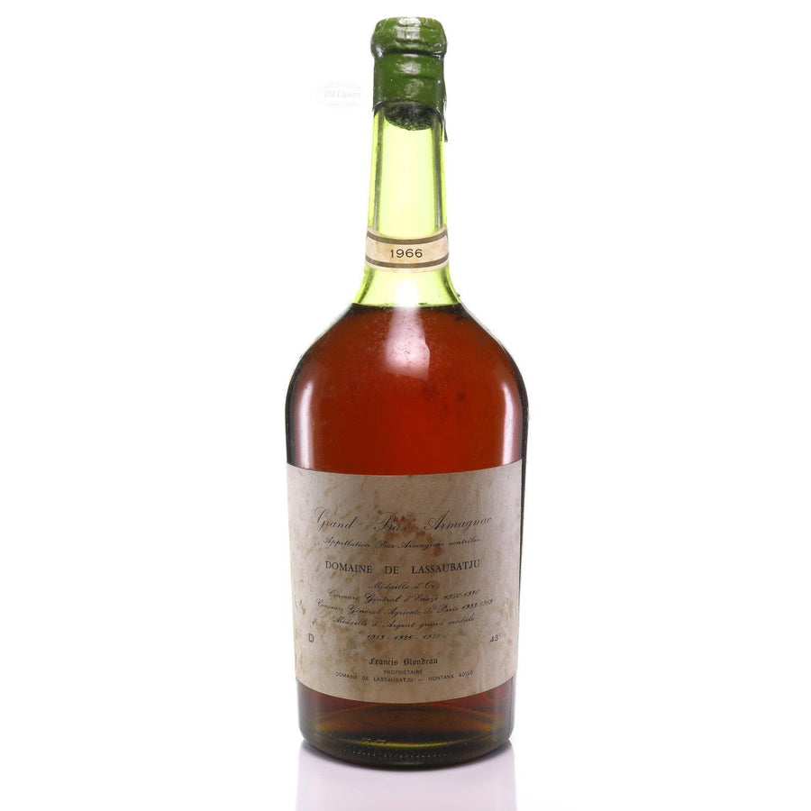 Armagnac 1966 Domaine Lassaubatju SKU 9410