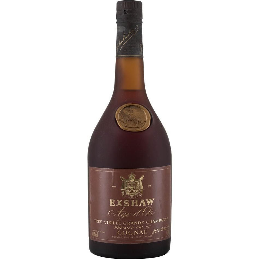 Cognac Exshaw Age 1980s SKU 5757