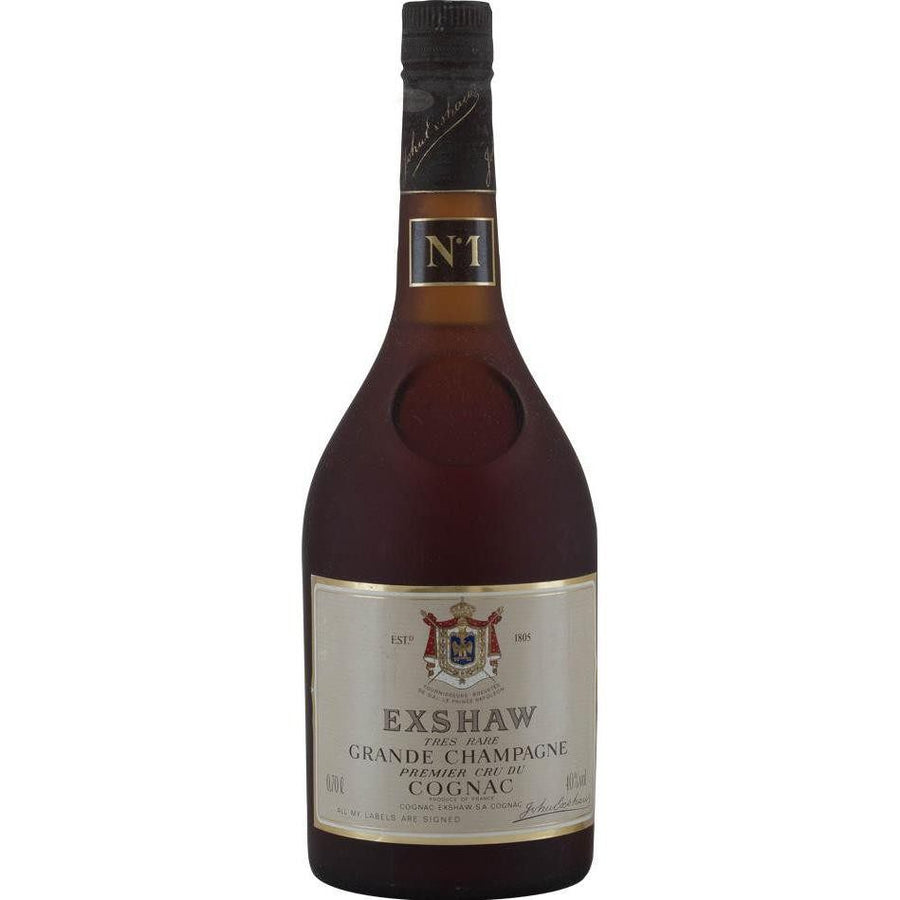 Cognac John Exshaw Grande Champagne 1980s SKU 5747