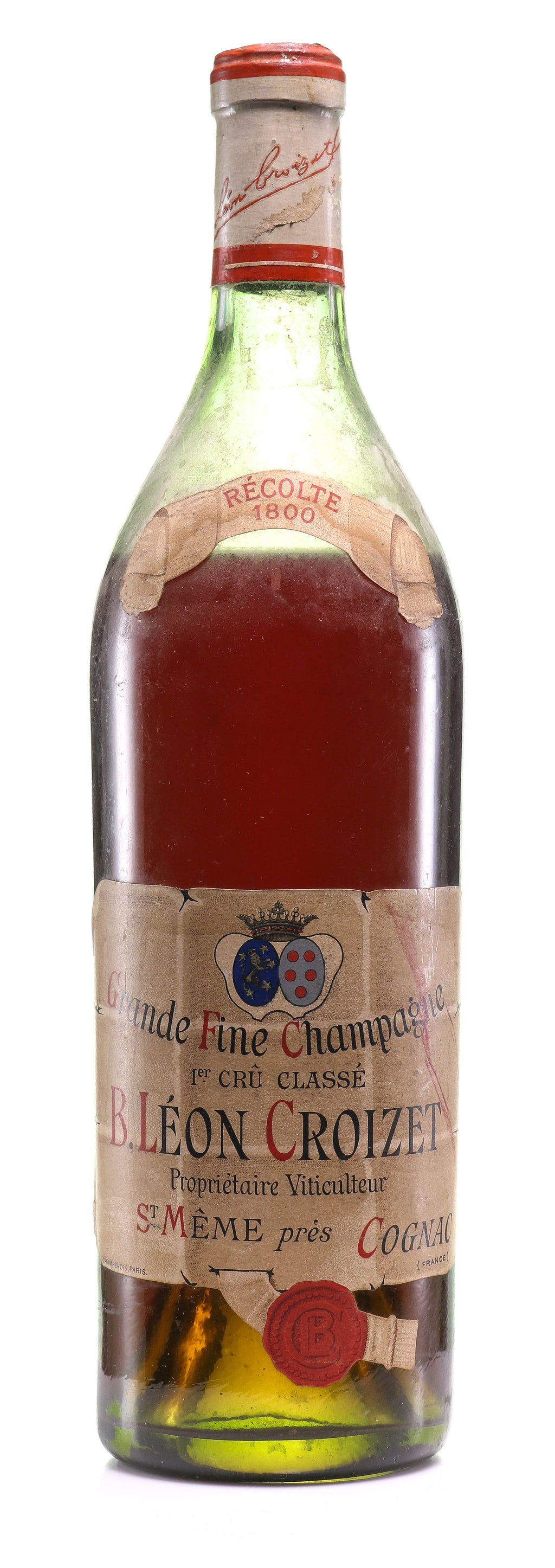 Cognac 1800 Croizet Grande Fine Champagne - legendaryvintages