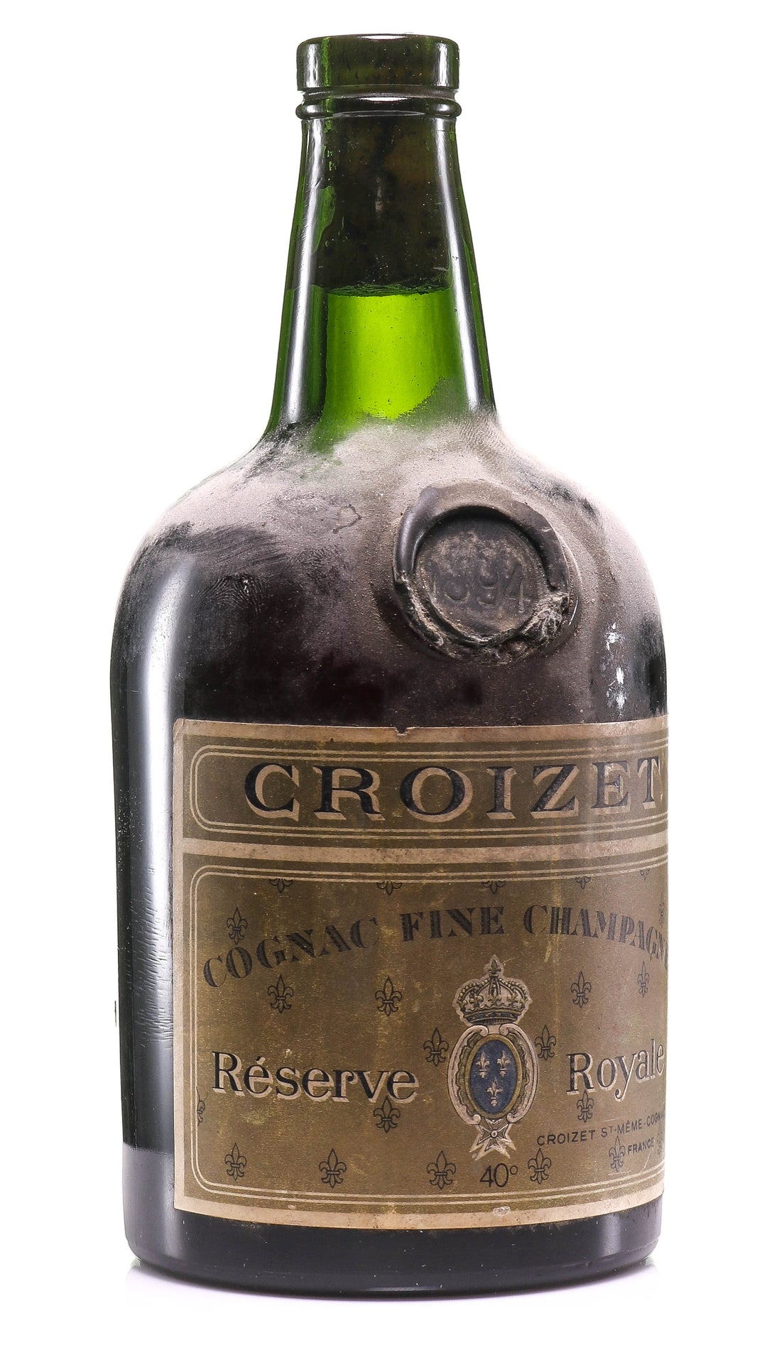 1894 Croizet Réserve Royale Vintage Cognac - legendaryvintages