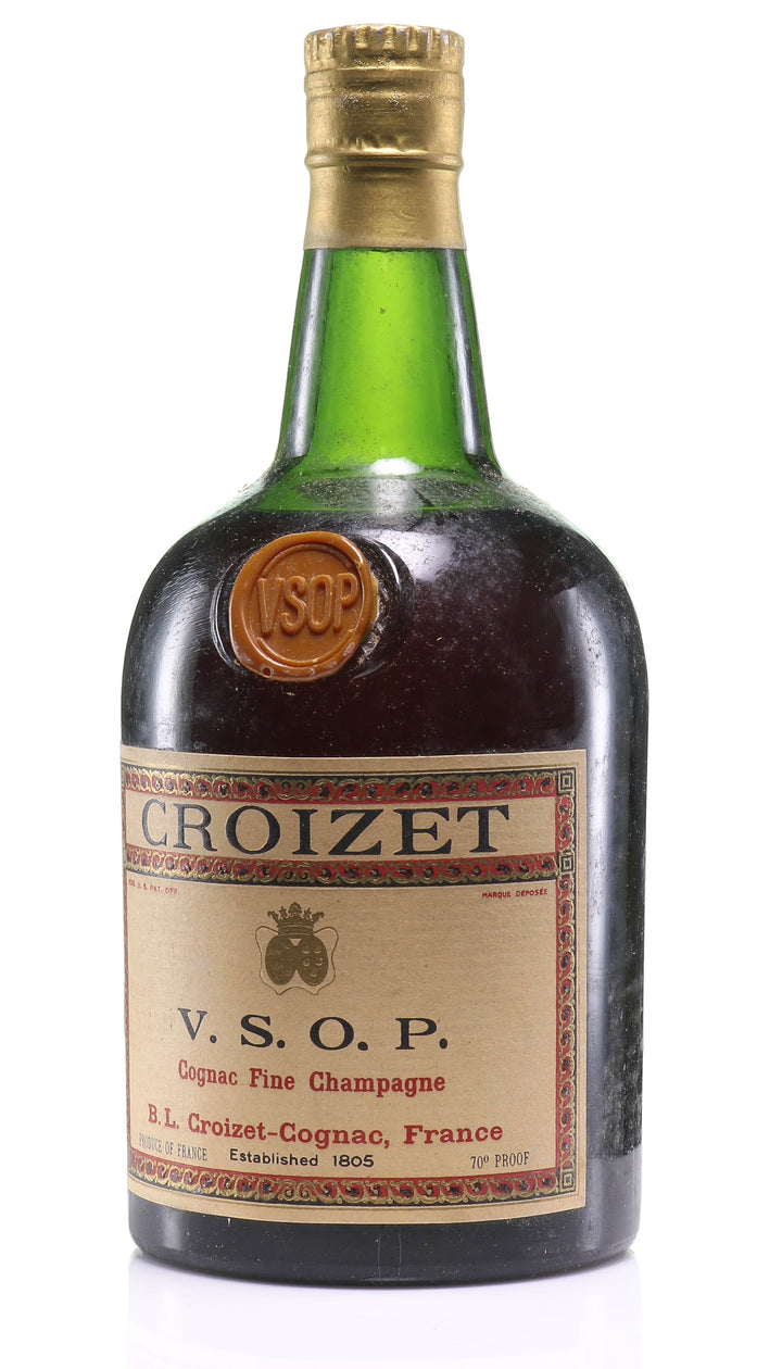 Croizet V.S.O.P. Fine Champagne Cognac - legendaryvintages