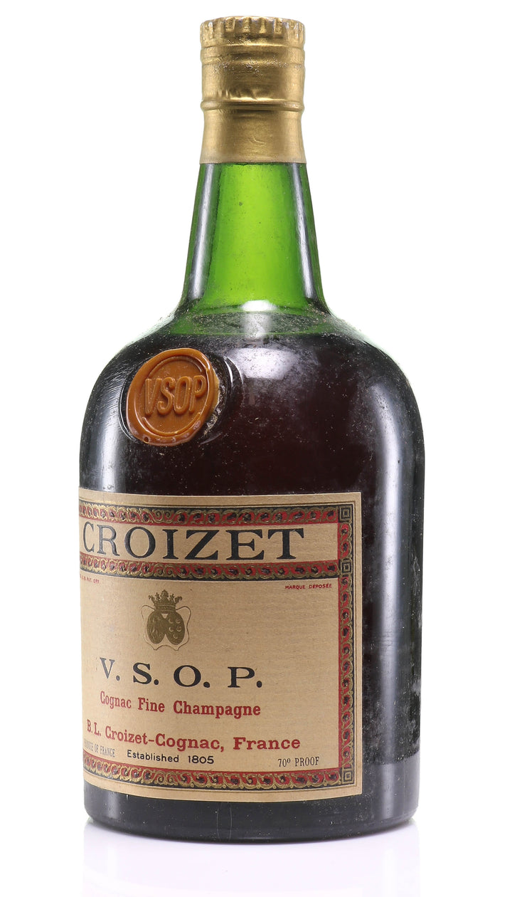 Croizet V.S.O.P. Fine Champagne Cognac - legendaryvintages