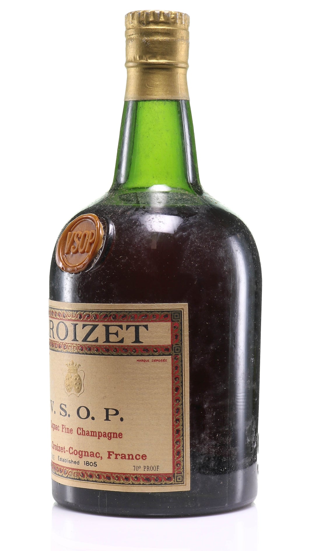 Croizet V.S.O.P. Fine Champagne Cognac - legendaryvintages