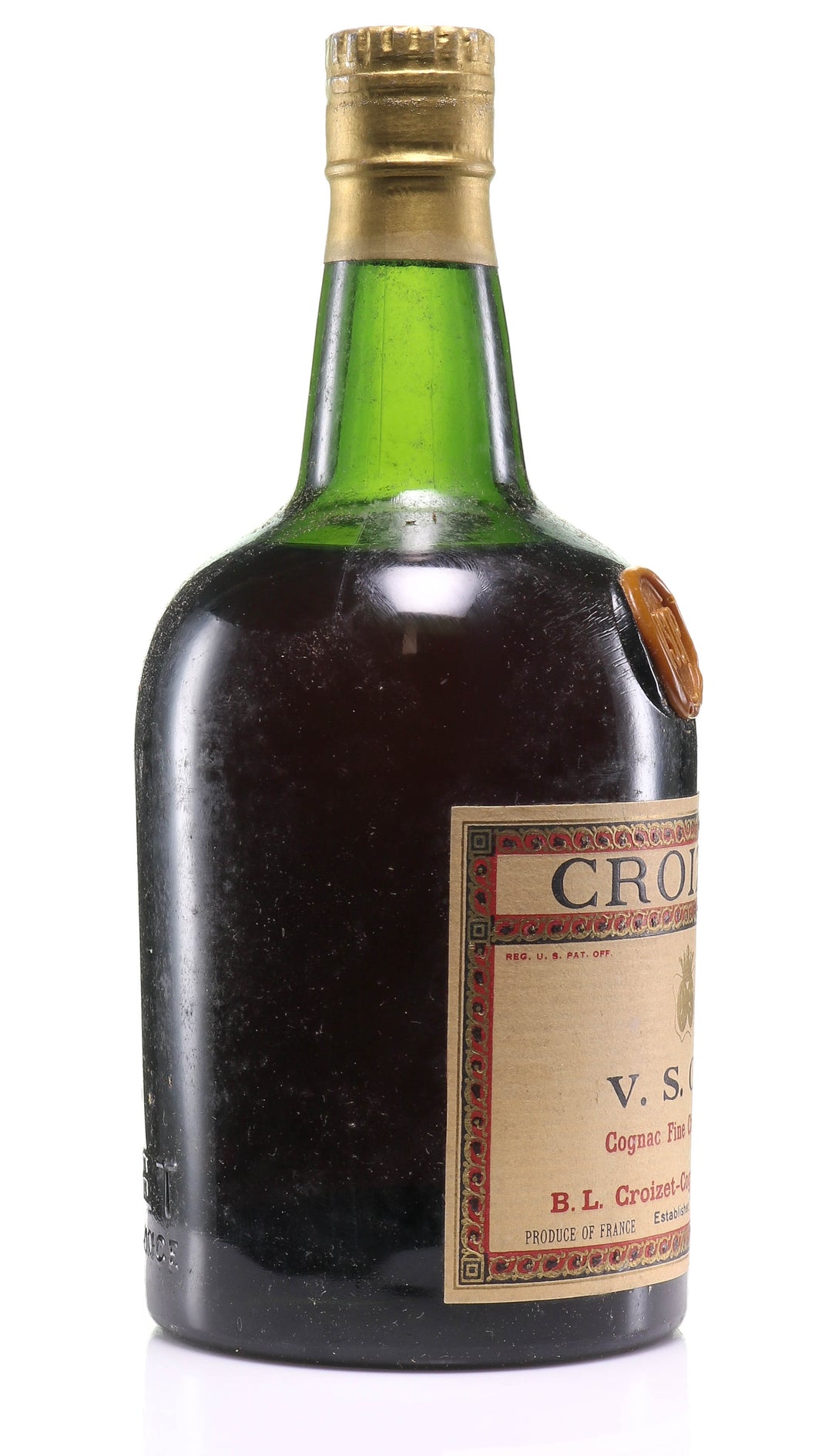 Croizet V.S.O.P. Fine Champagne Cognac - legendaryvintages