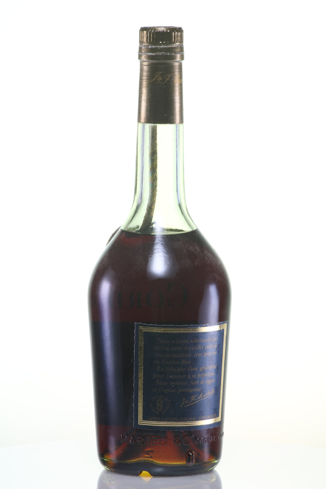 Martell Cordon Bleu Cognac Bot.1980s - legendaryvintages