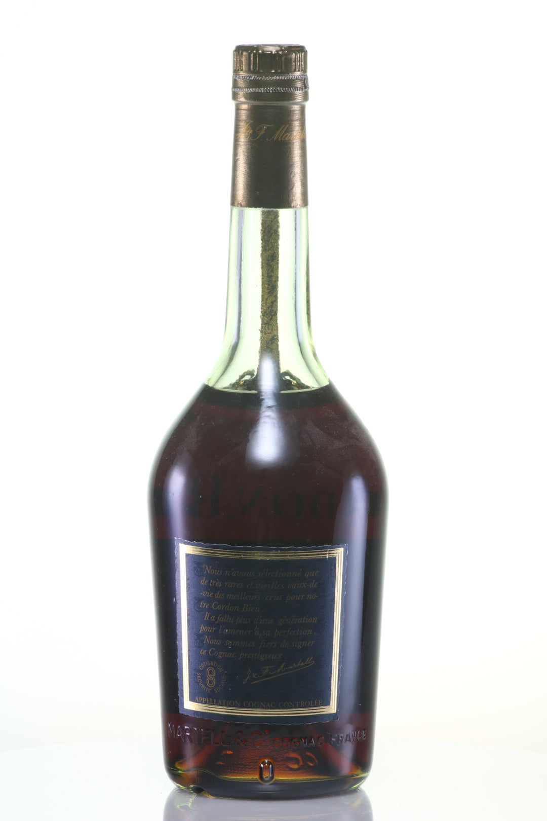 Martell Cordon Bleu Cognac Bot.1980s - legendaryvintages