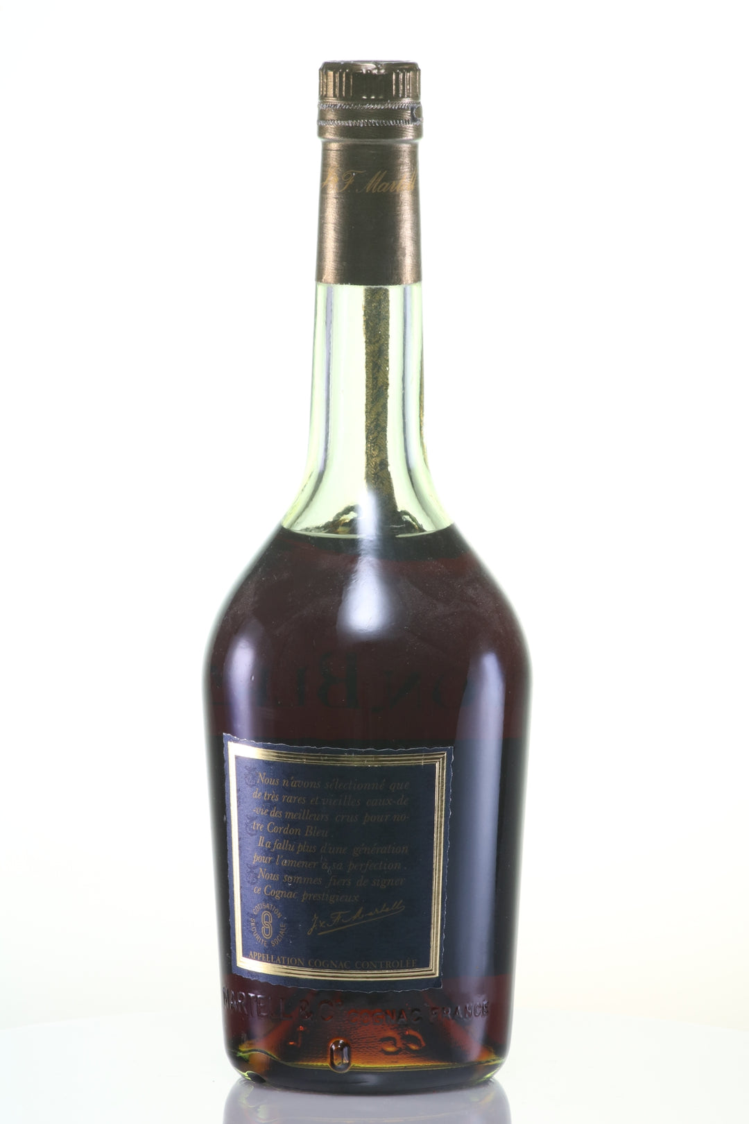 Martell Cordon Bleu Cognac Bot.1980s - legendaryvintages