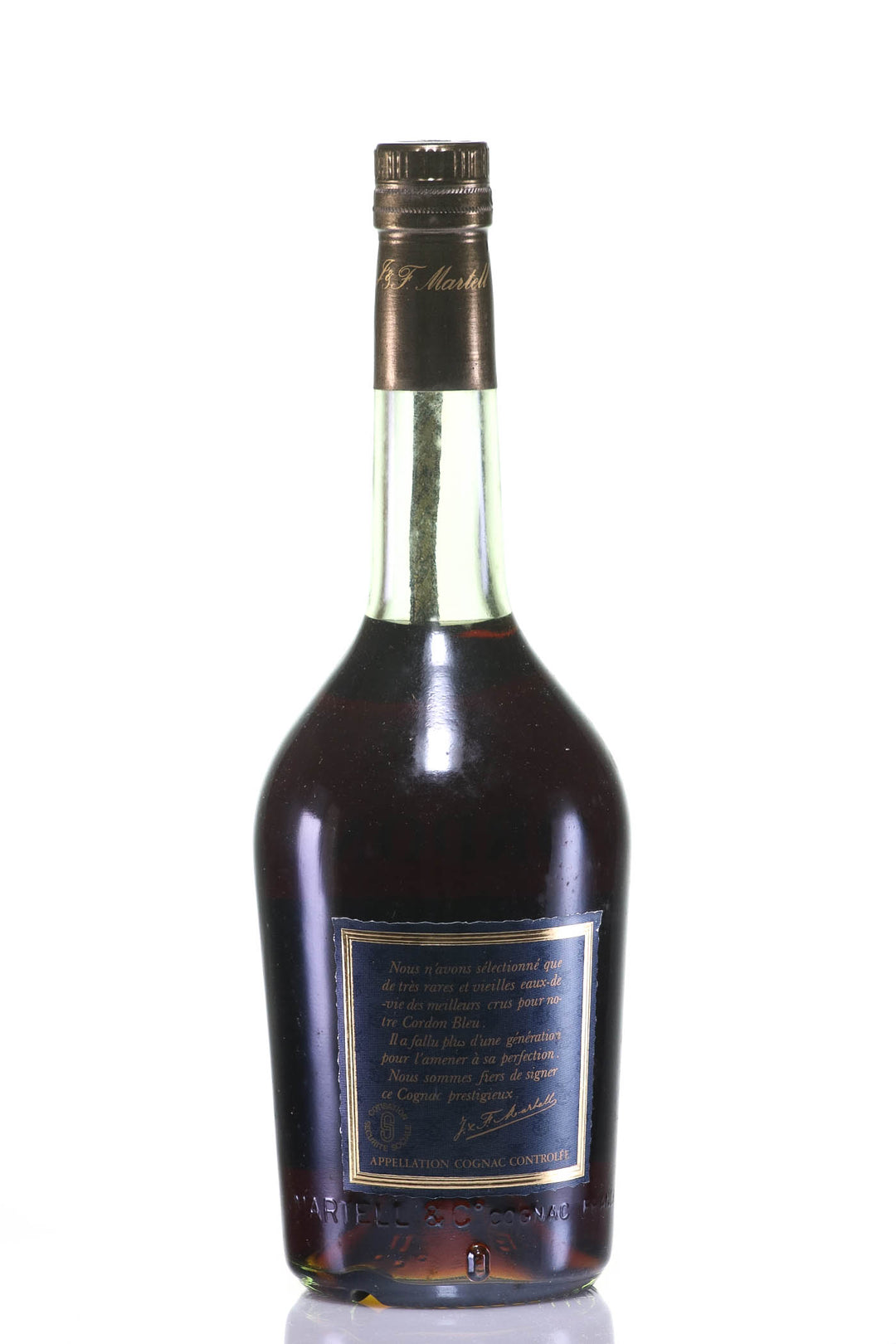 Martell Cordon Bleu Cognac Bot.1980s - legendaryvintages