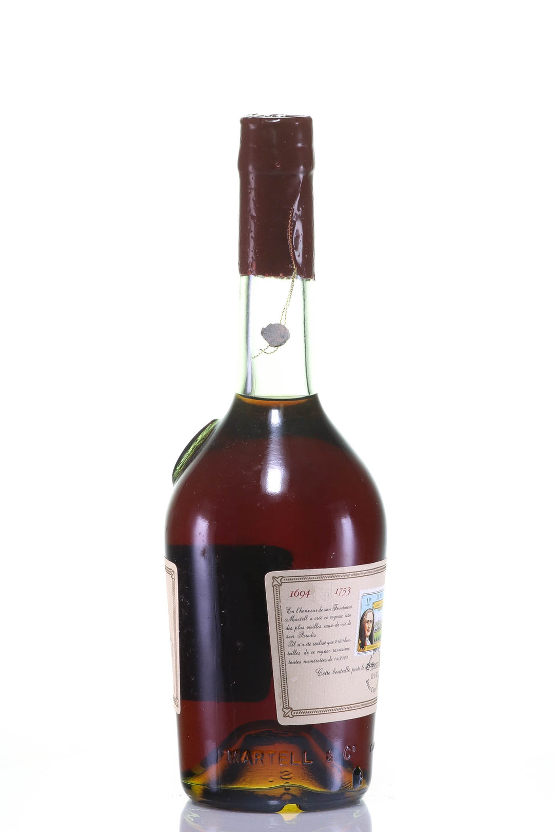 1982 Martell Reserve du Fondateur Cognac - legendaryvintages