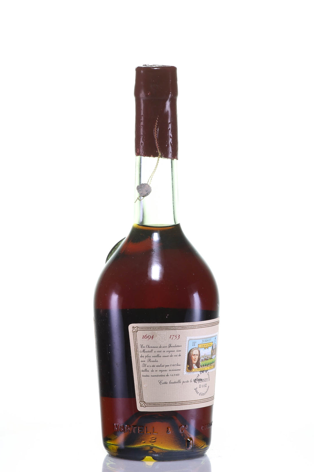 1982 Martell Reserve du Fondateur Cognac - legendaryvintages