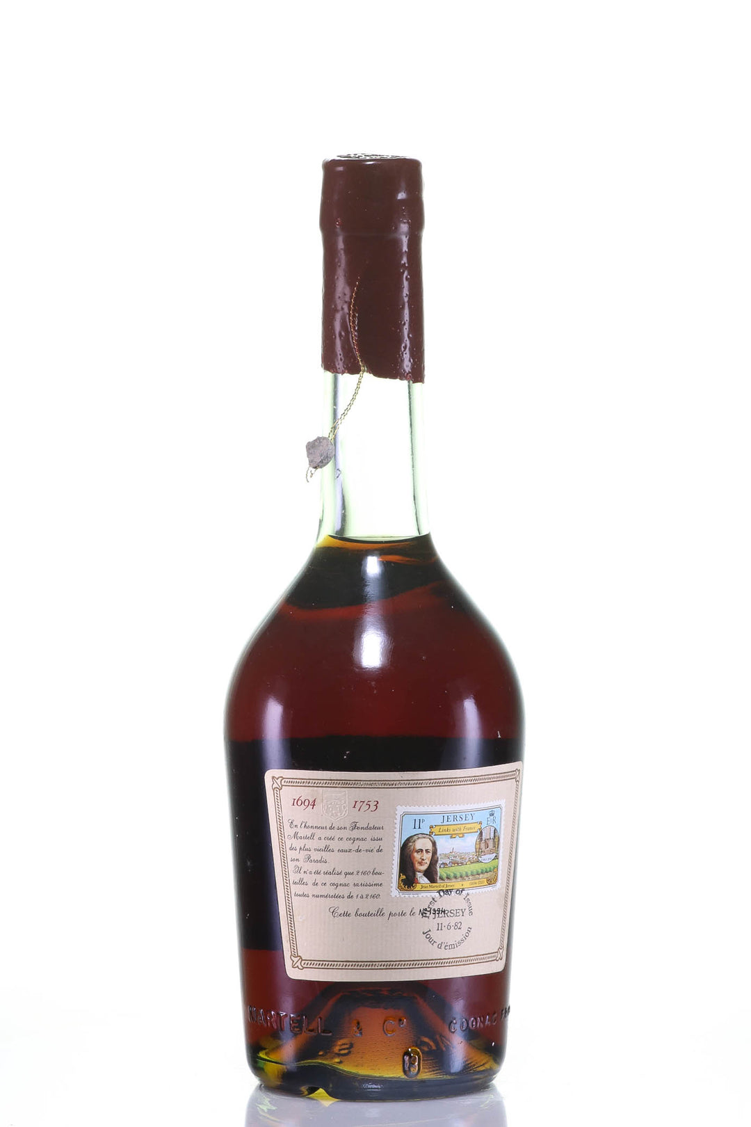 1982 Martell Reserve du Fondateur Cognac - legendaryvintages