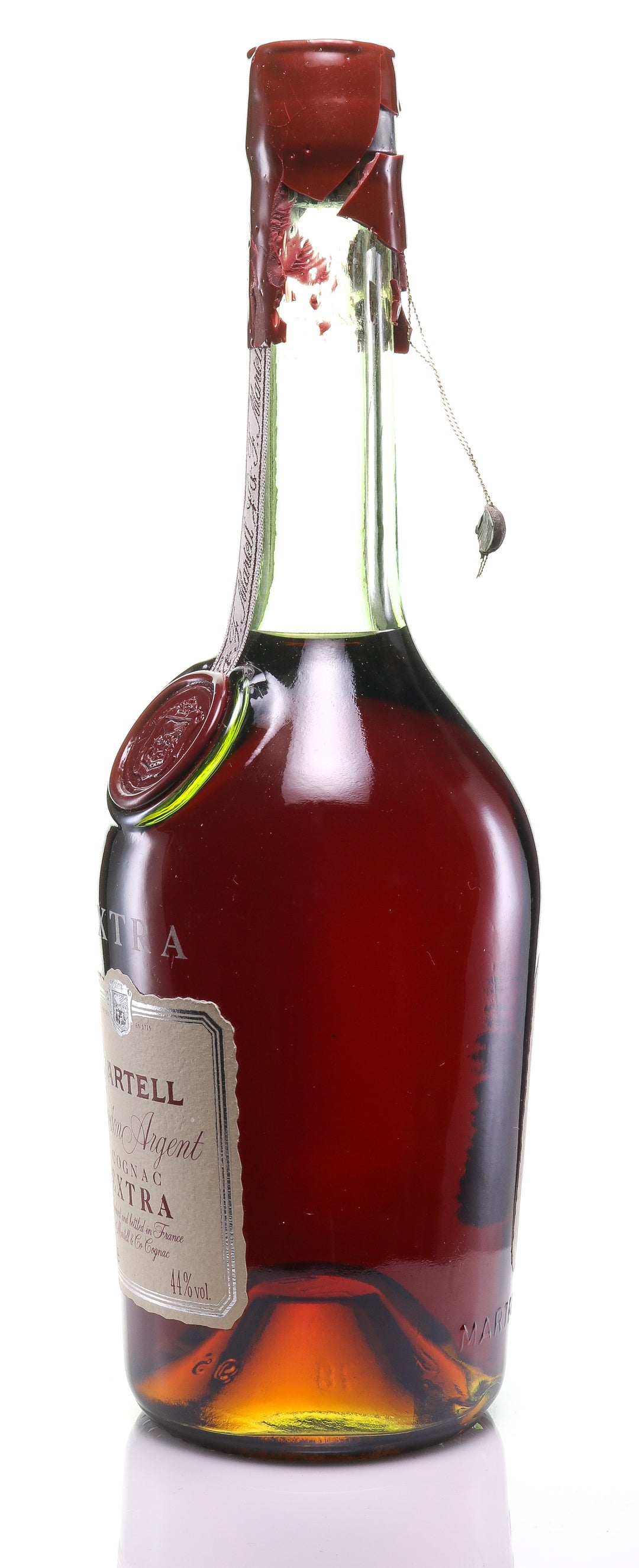 Martell Cordon Argent Extra Cognac Bot.1980s - legendaryvintages