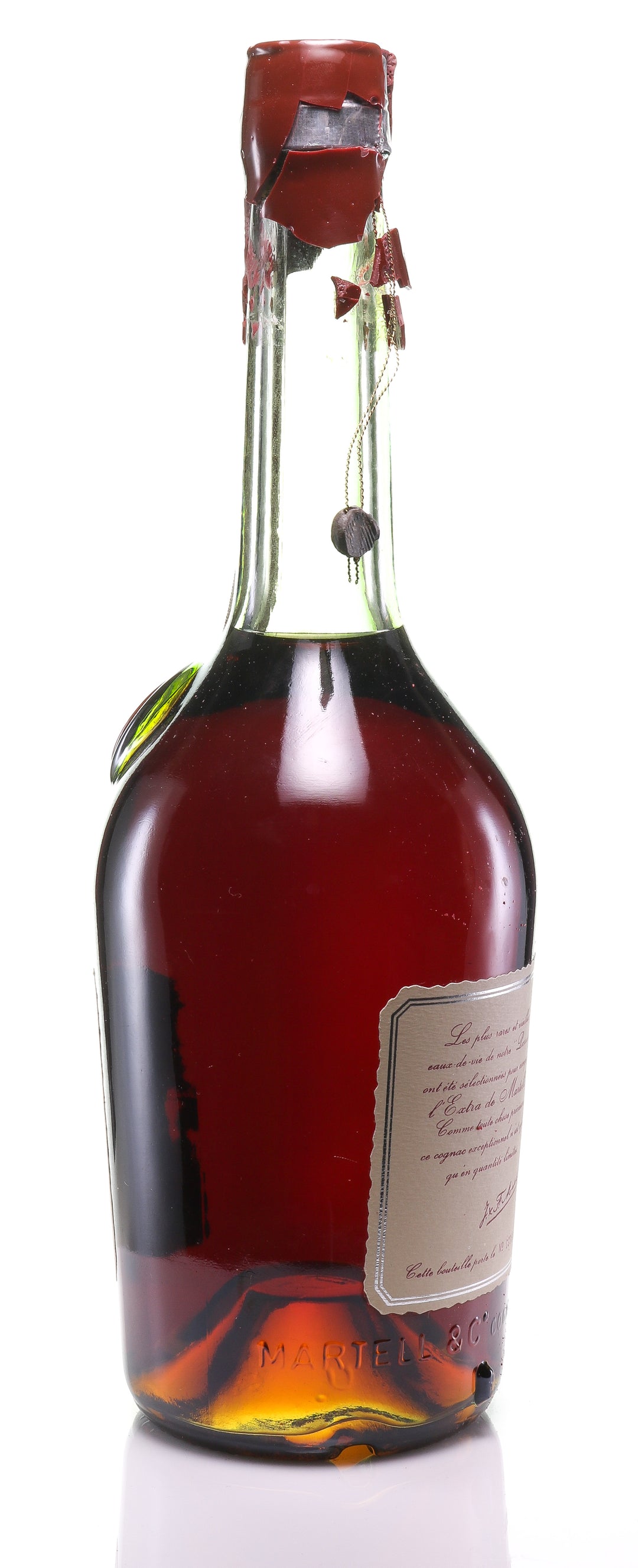 Martell Cordon Argent Extra Cognac Bot.1980s - legendaryvintages