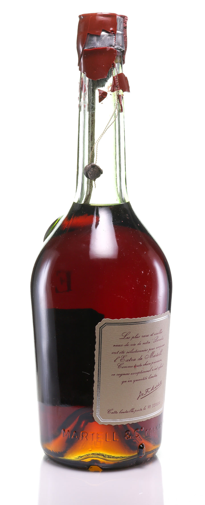 Martell Cordon Argent Extra Cognac Bot.1980s - legendaryvintages