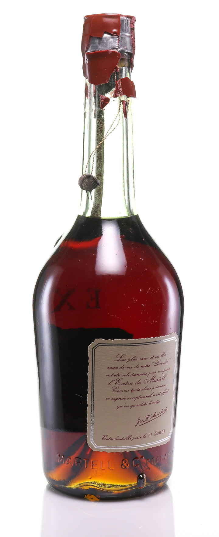 Martell Cordon Argent Extra Cognac Bot.1980s - legendaryvintages