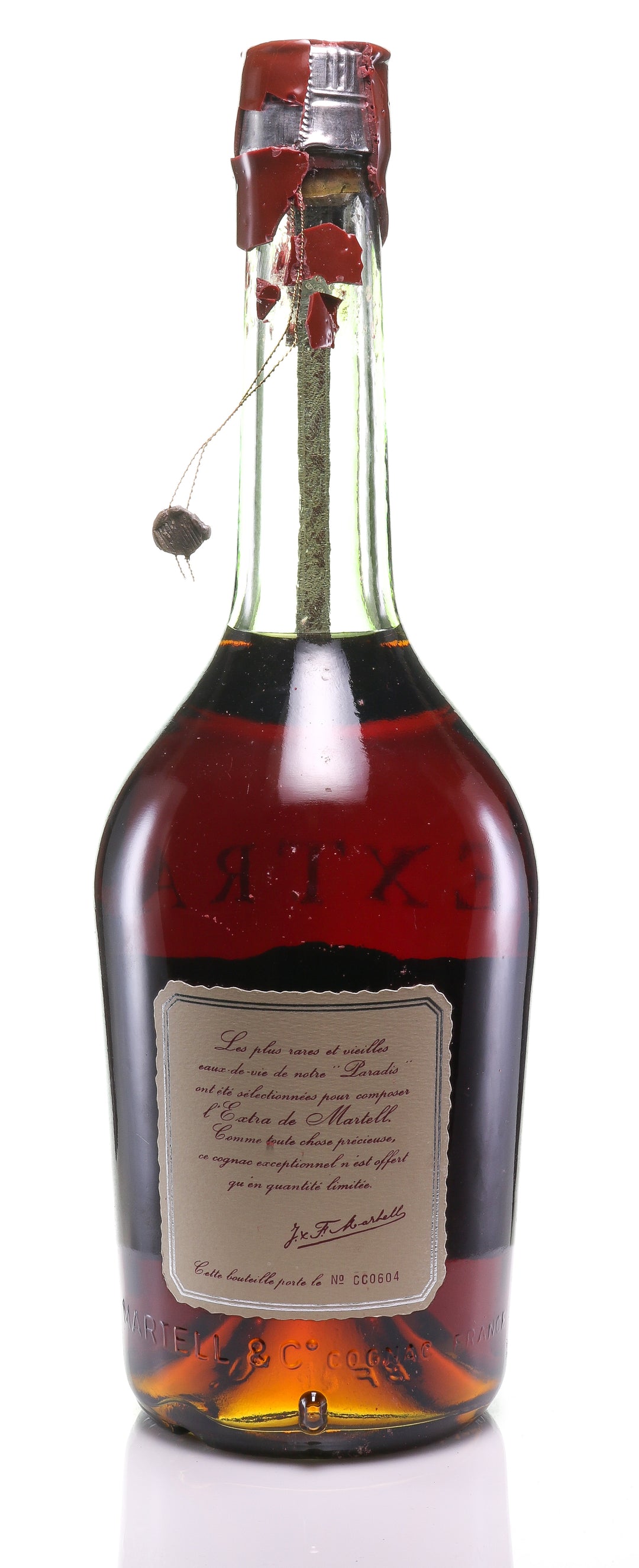 Martell Cordon Argent Extra Cognac Bot.1980s - legendaryvintages