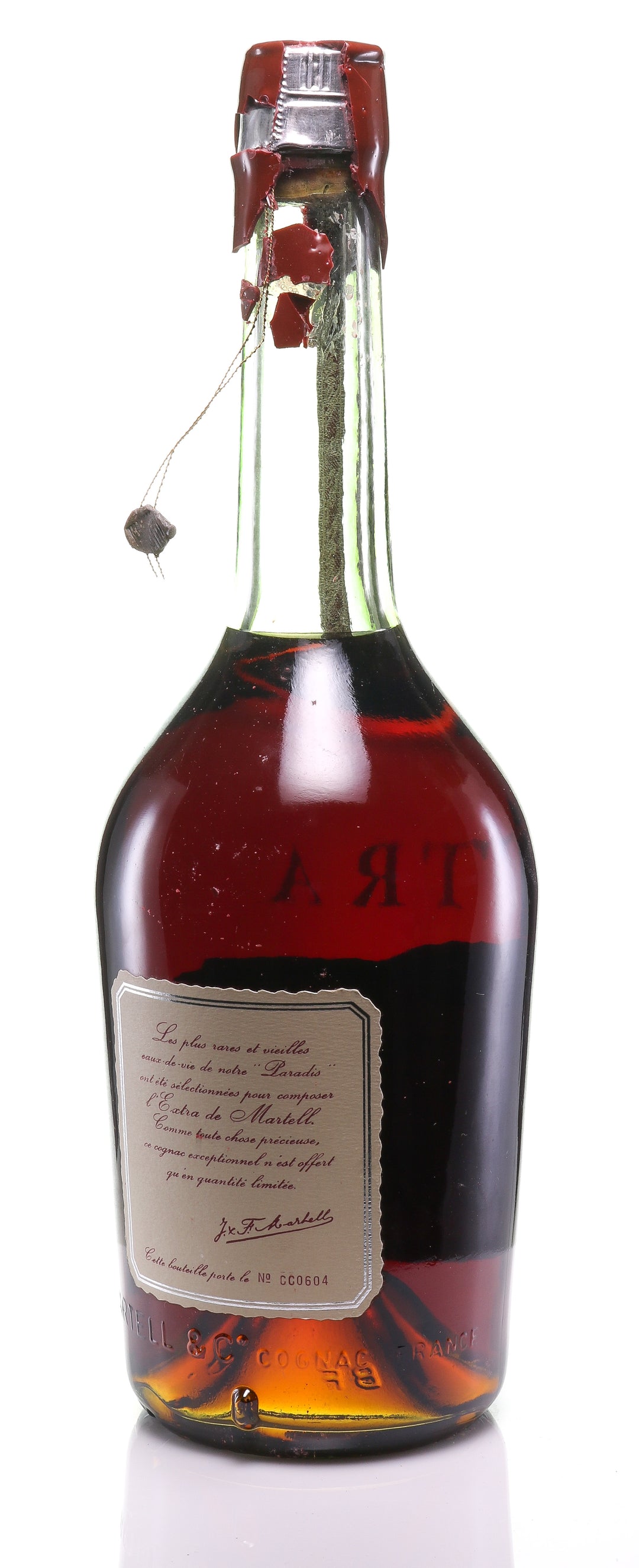 Martell Cordon Argent Extra Cognac Bot.1980s - legendaryvintages