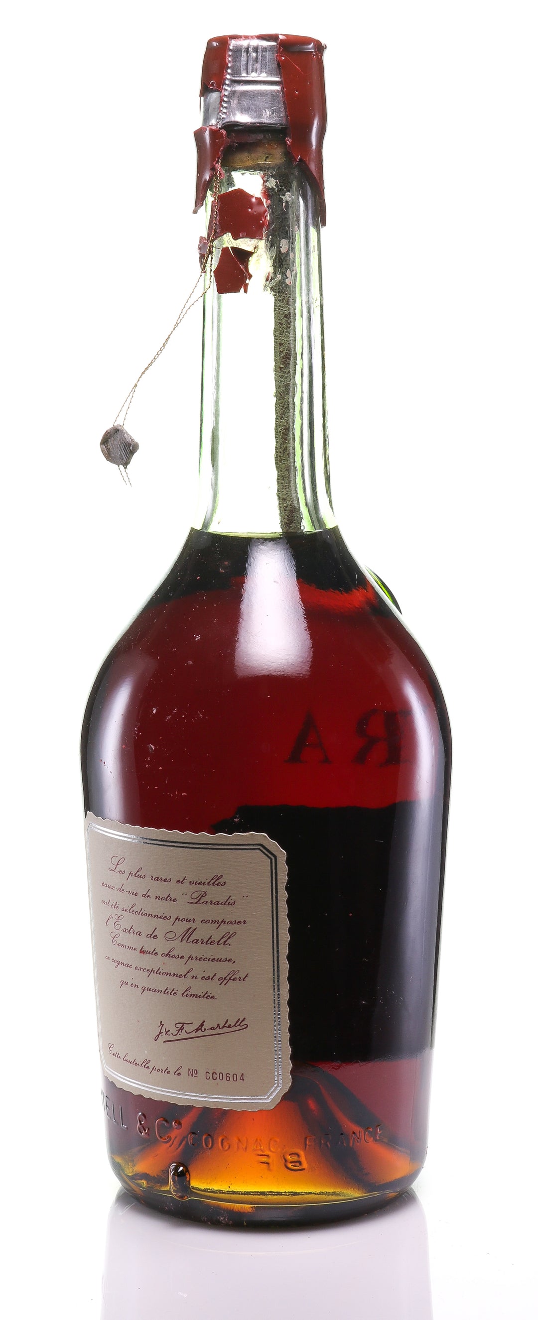 Martell Cordon Argent Extra Cognac Bot.1980s - legendaryvintages