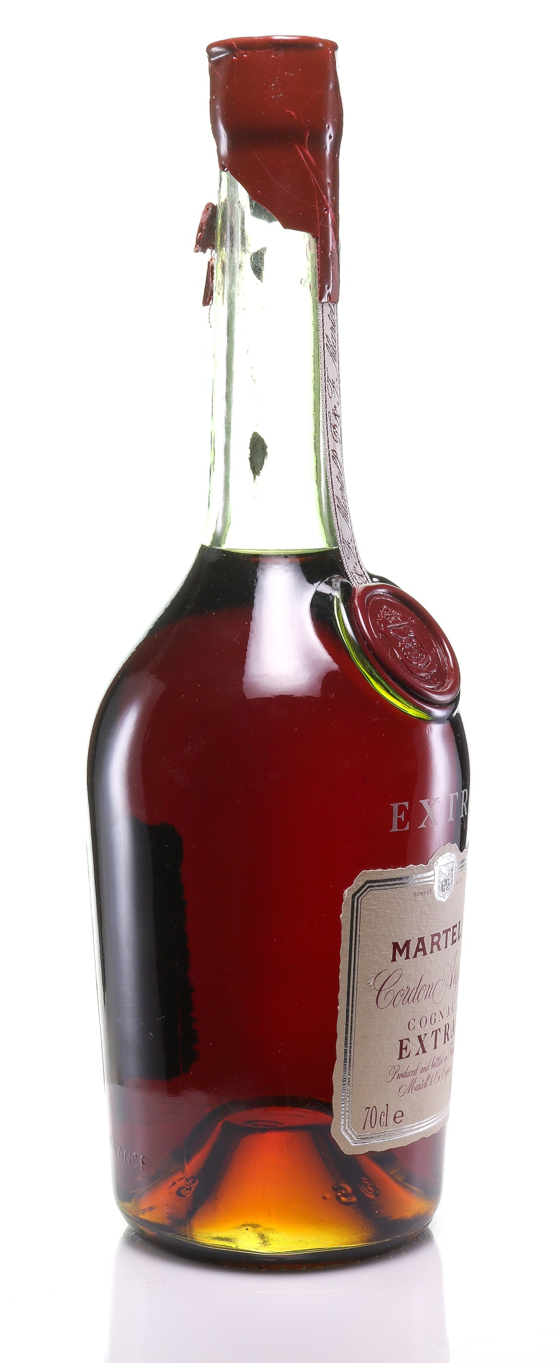 Martell Cordon Argent Extra Cognac Bot.1980s - legendaryvintages