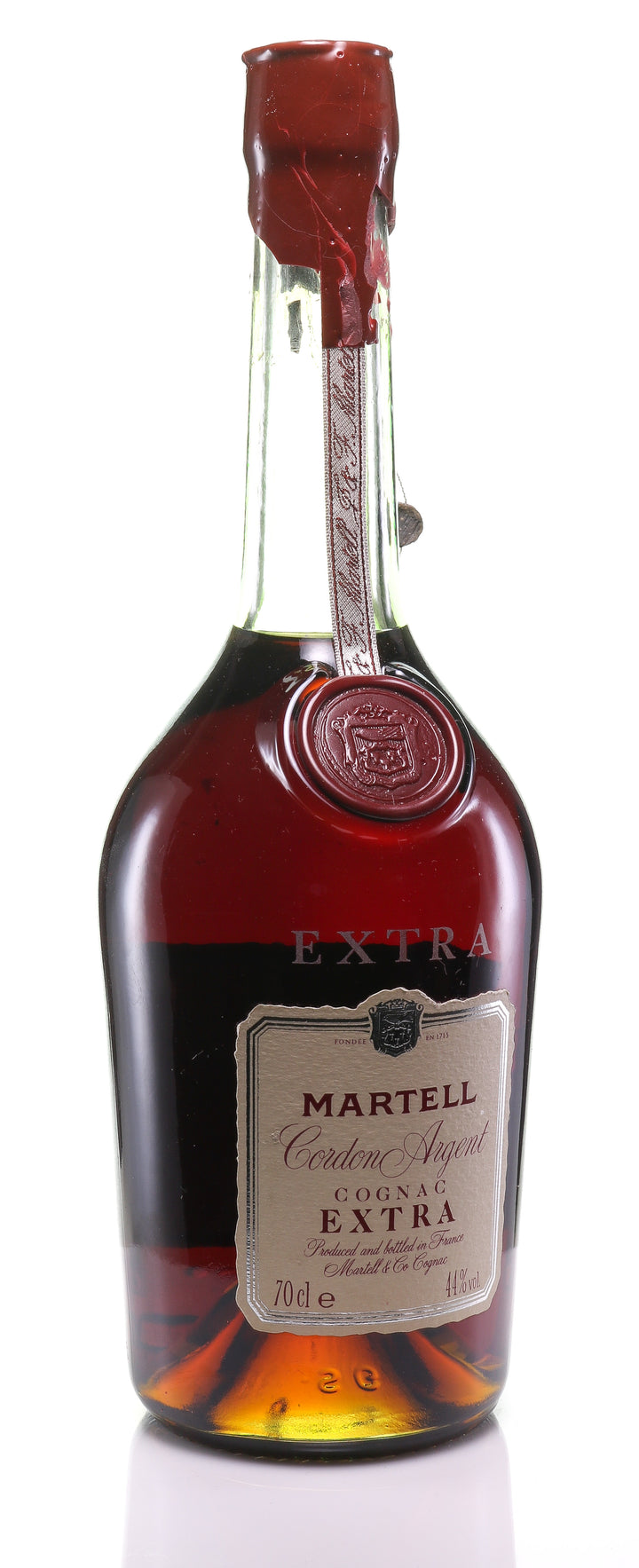 Martell Cordon Argent Extra Cognac Bot.1980s - legendaryvintages