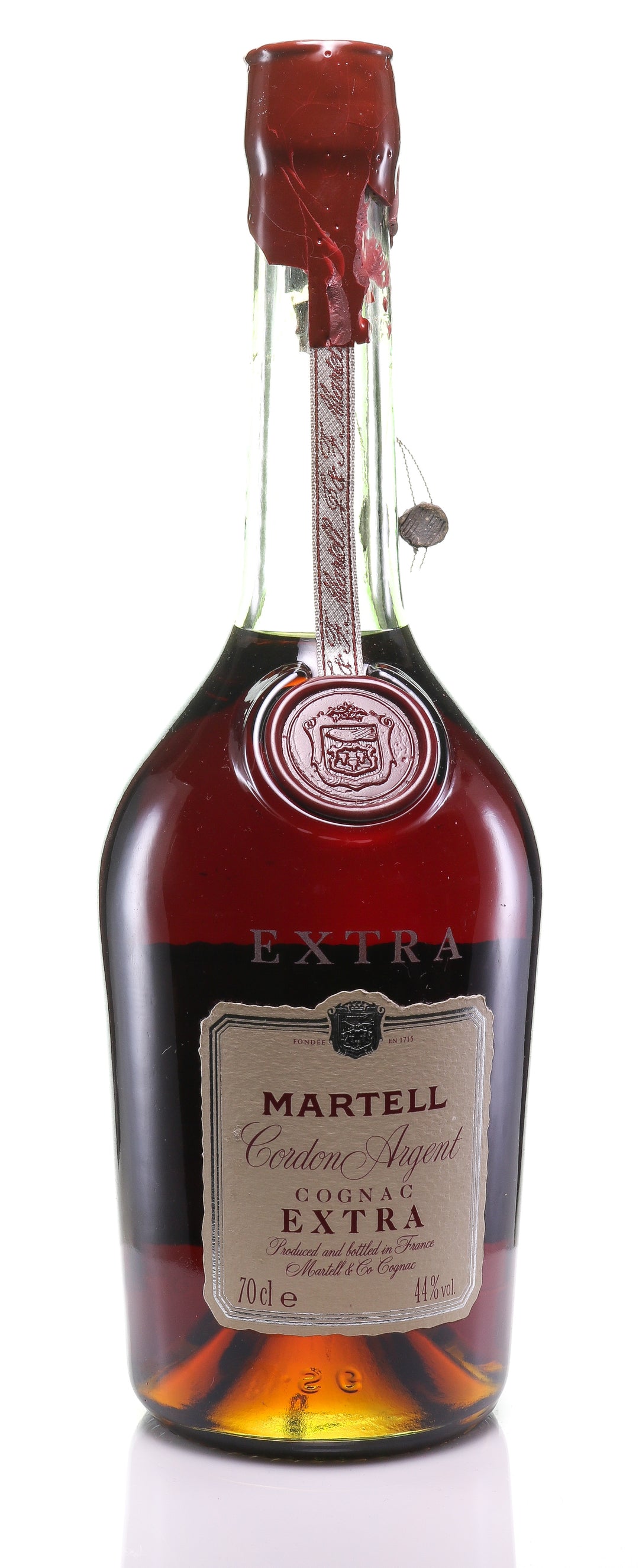 Martell Cordon Argent Extra Cognac Bot.1980s - legendaryvintages