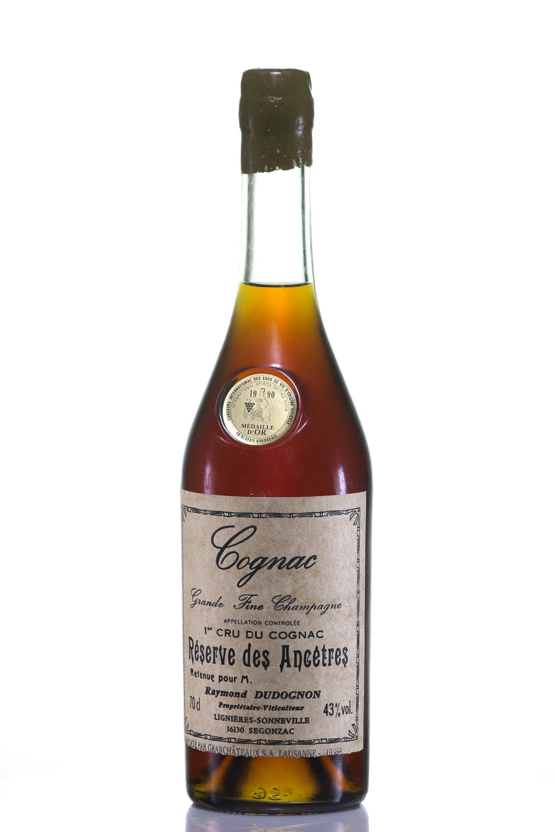 Cognac Fine Champagne 1960 Dudognon - legendaryvintages