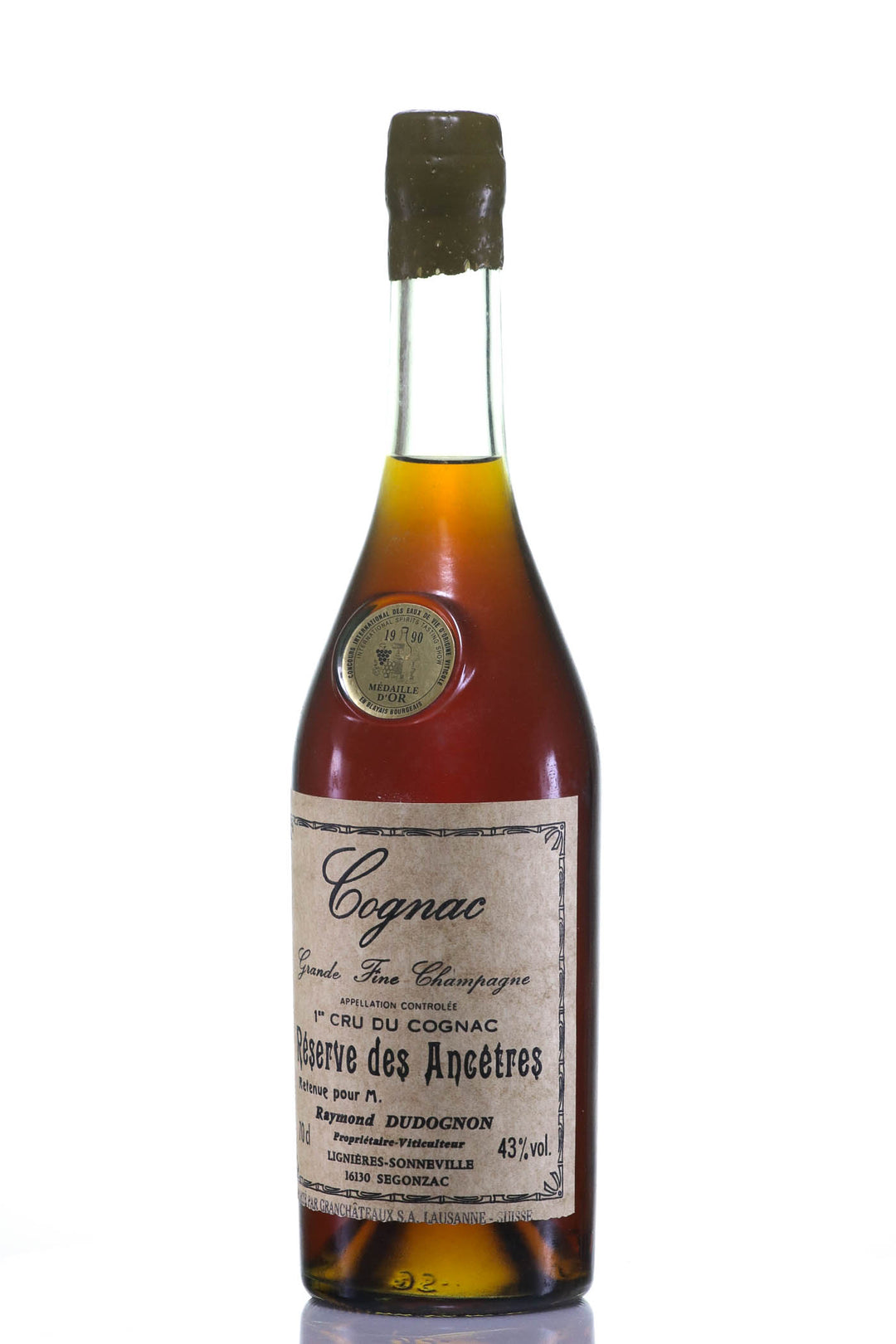 Cognac Fine Champagne 1960 Dudognon - legendaryvintages