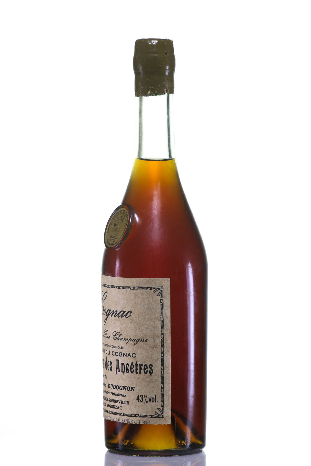 Cognac Fine Champagne 1960 Dudognon - legendaryvintages