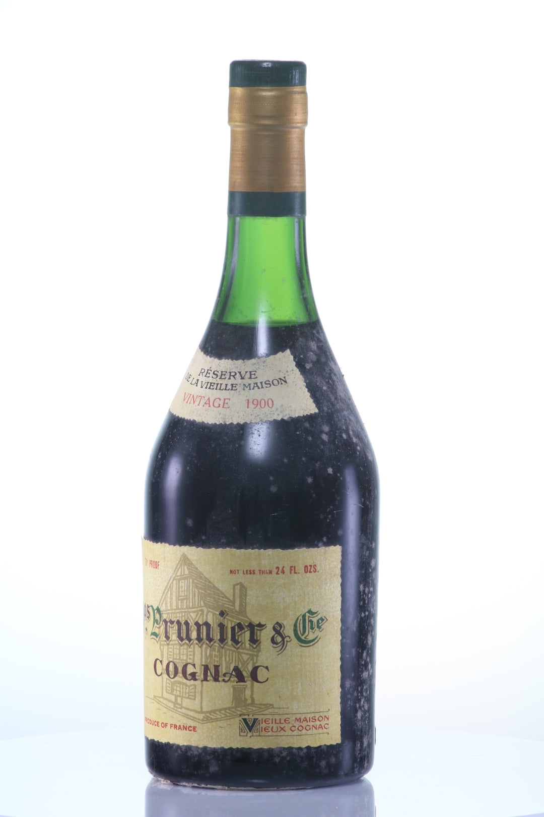 1900 Prunier Reserve de la Vieille Maison Vintage Cognac - legendaryvintages