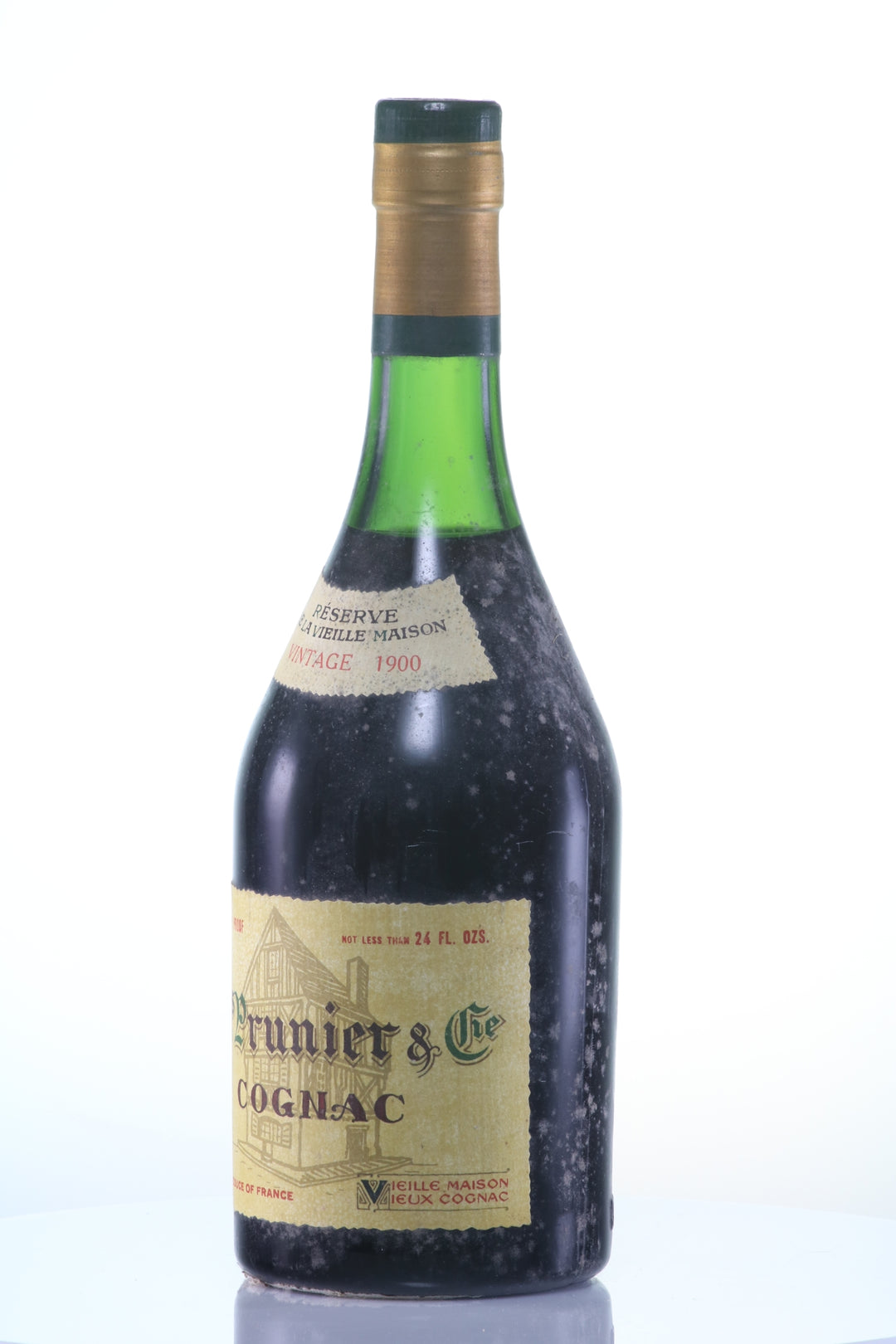 1900 Prunier Reserve de la Vieille Maison Vintage Cognac - legendaryvintages