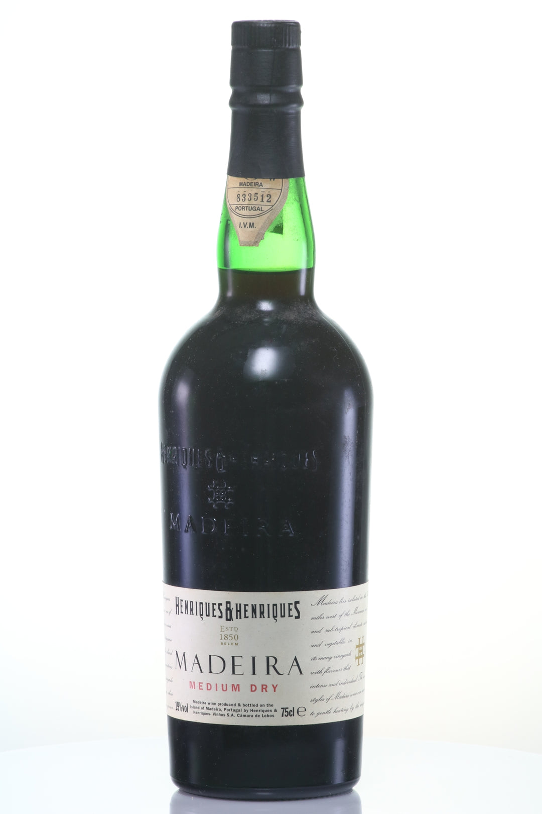 Madeira Medium Dry Henriques & Henriques - Old Liquors