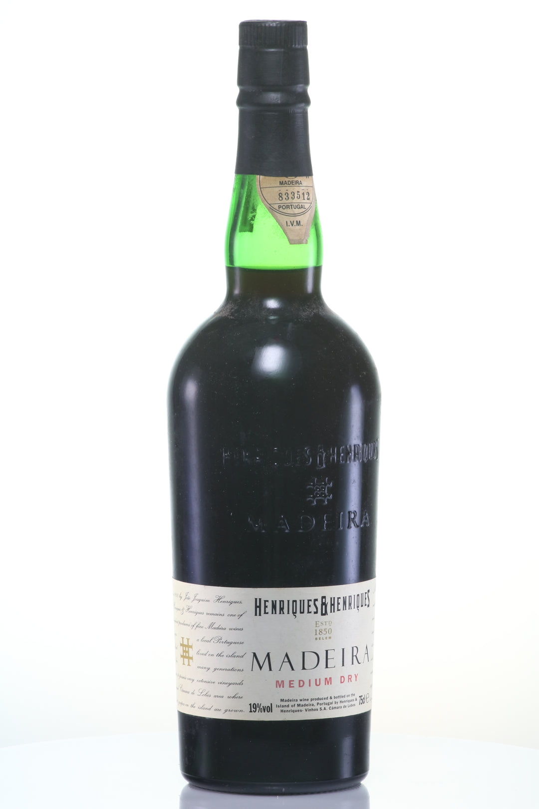 Madeira Medium Dry Henriques & Henriques - Old Liquors