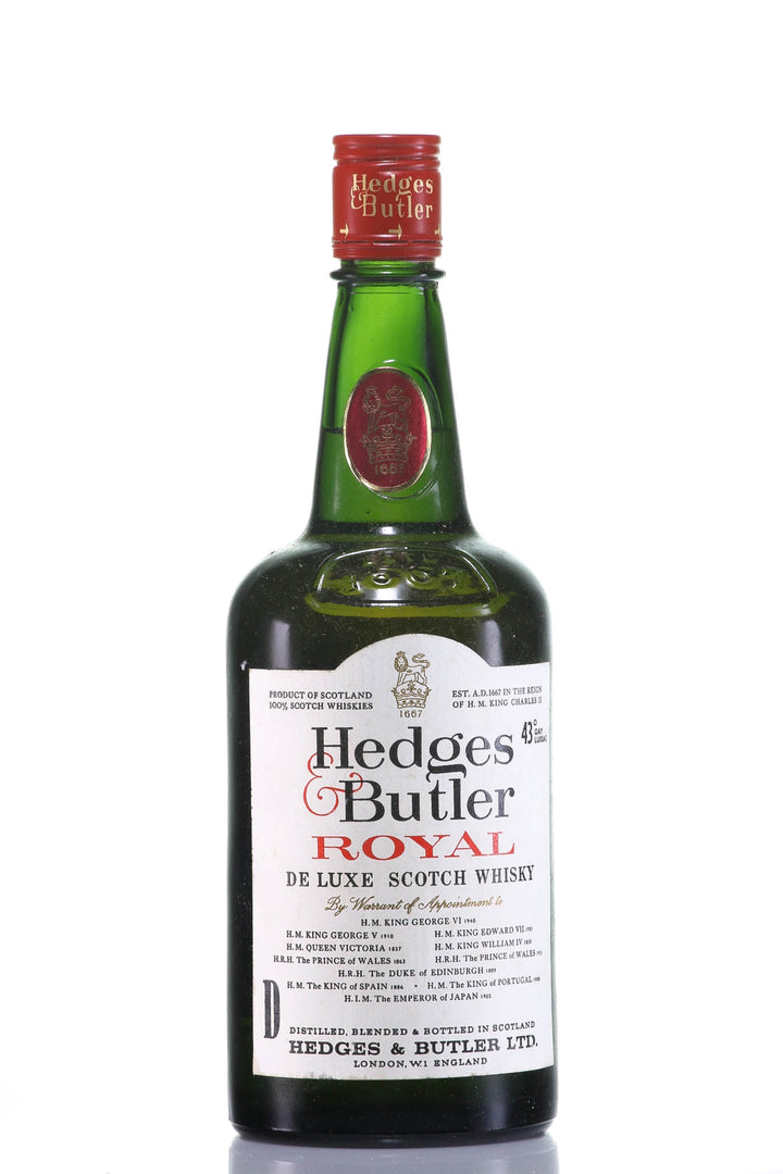 Hedges & Butler Royal De Luxe Blended Scotch Whisky, Scotland - legendaryvintages