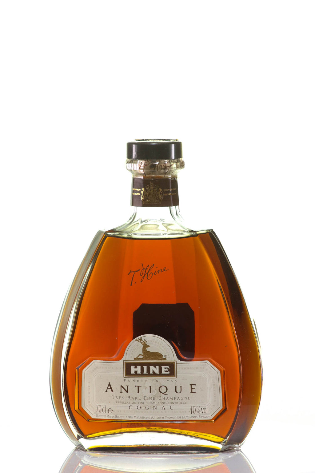 Hine Antique X.O. Grande Champagne Premier Cru Cognac - legendaryvintages