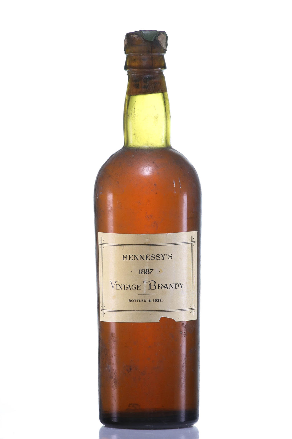 Cognac 1887 Hennessy Bottled 1922 - legendaryvintages