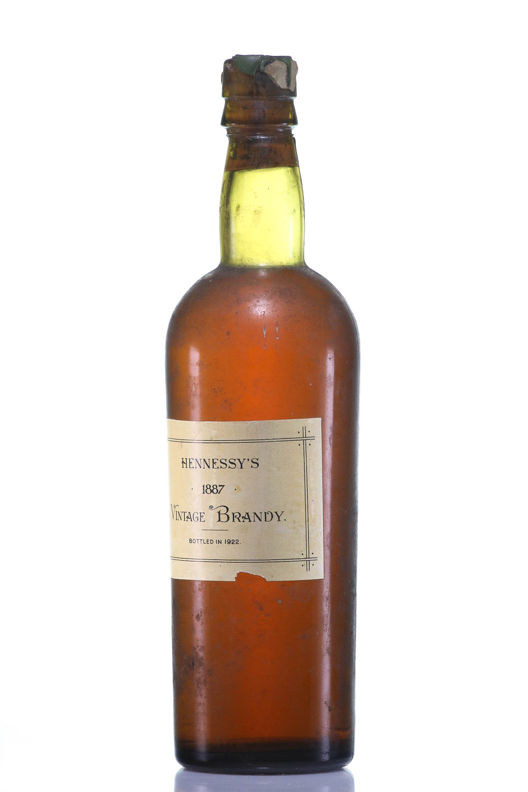 Cognac 1887 Hennessy Bottled 1922 - legendaryvintages