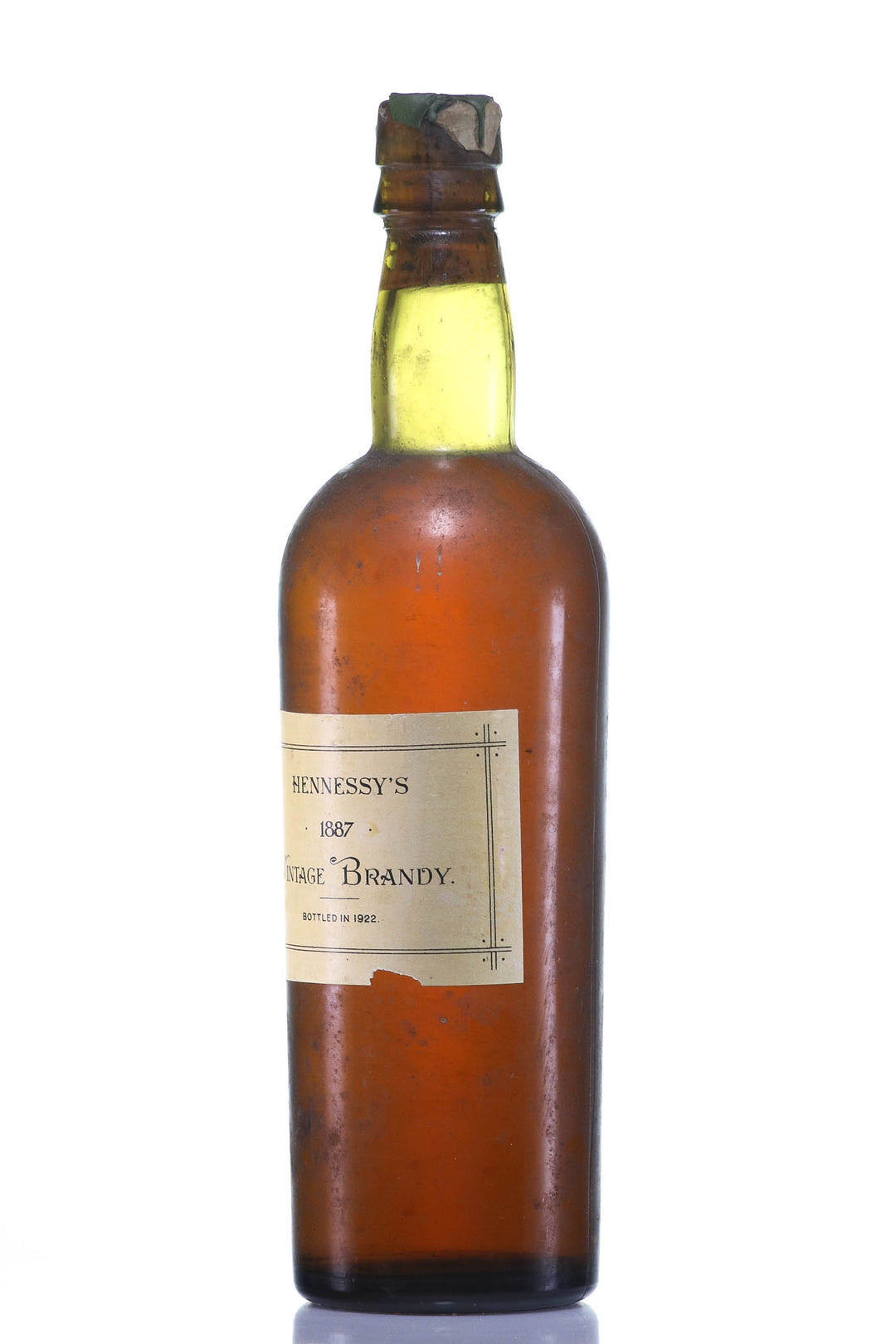 Cognac 1887 Hennessy Bottled 1922 - legendaryvintages