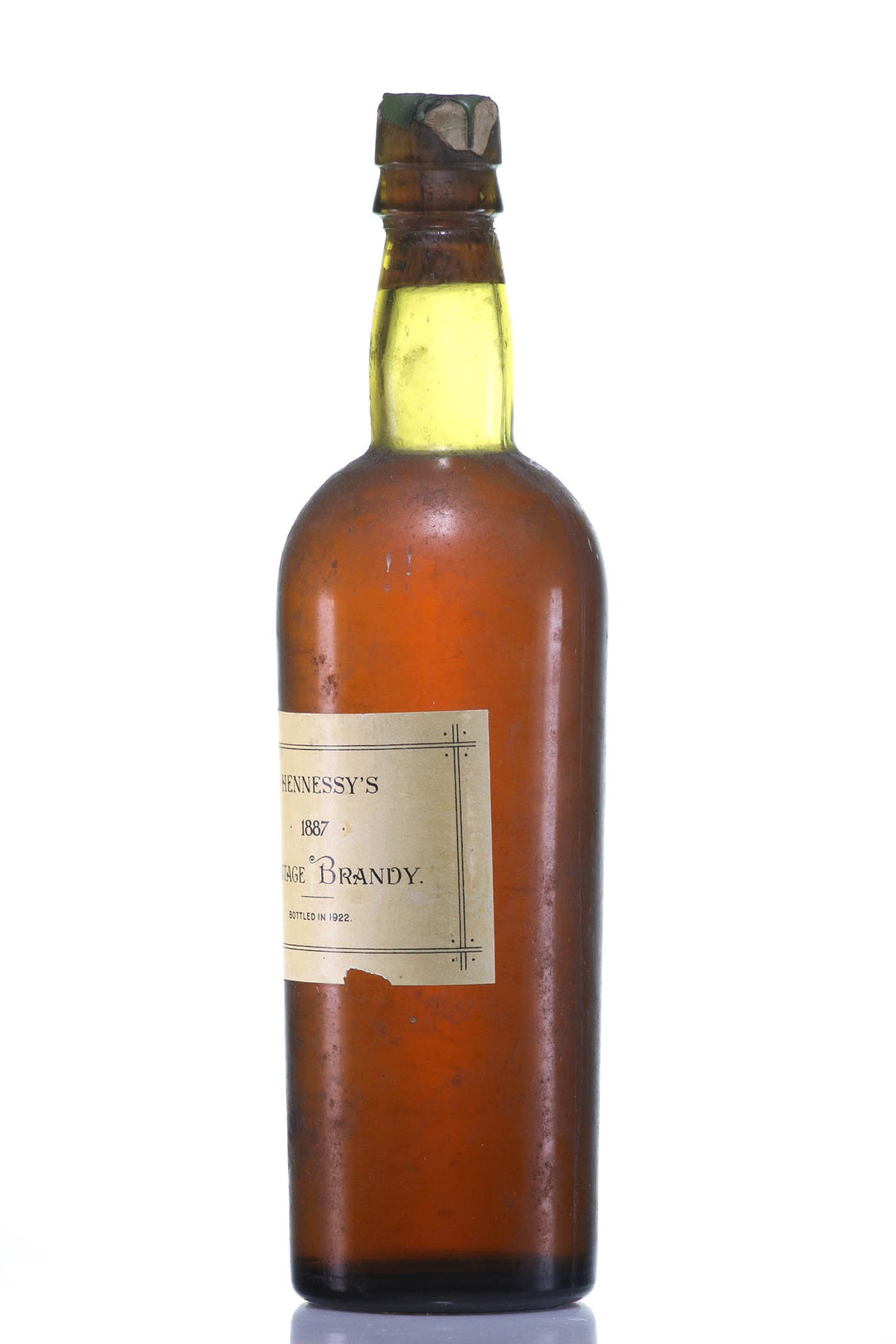 Cognac 1887 Hennessy Bottled 1922 - legendaryvintages