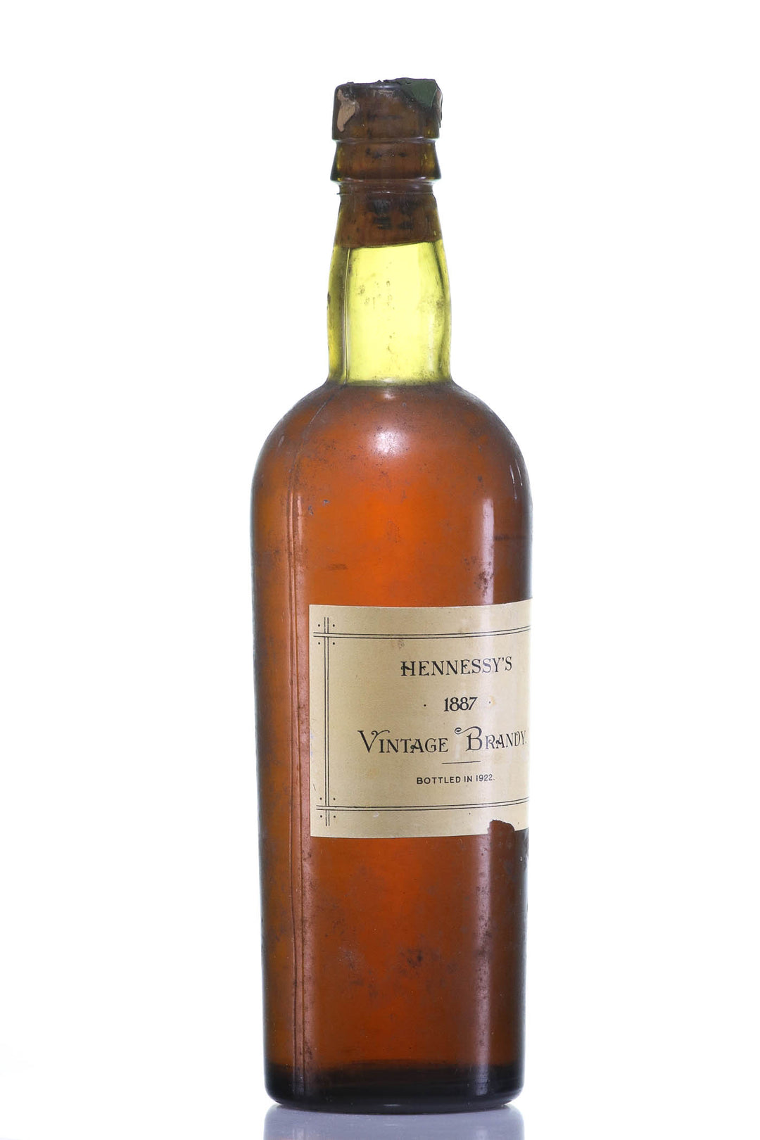 Cognac 1887 Hennessy Bottled 1922 - legendaryvintages