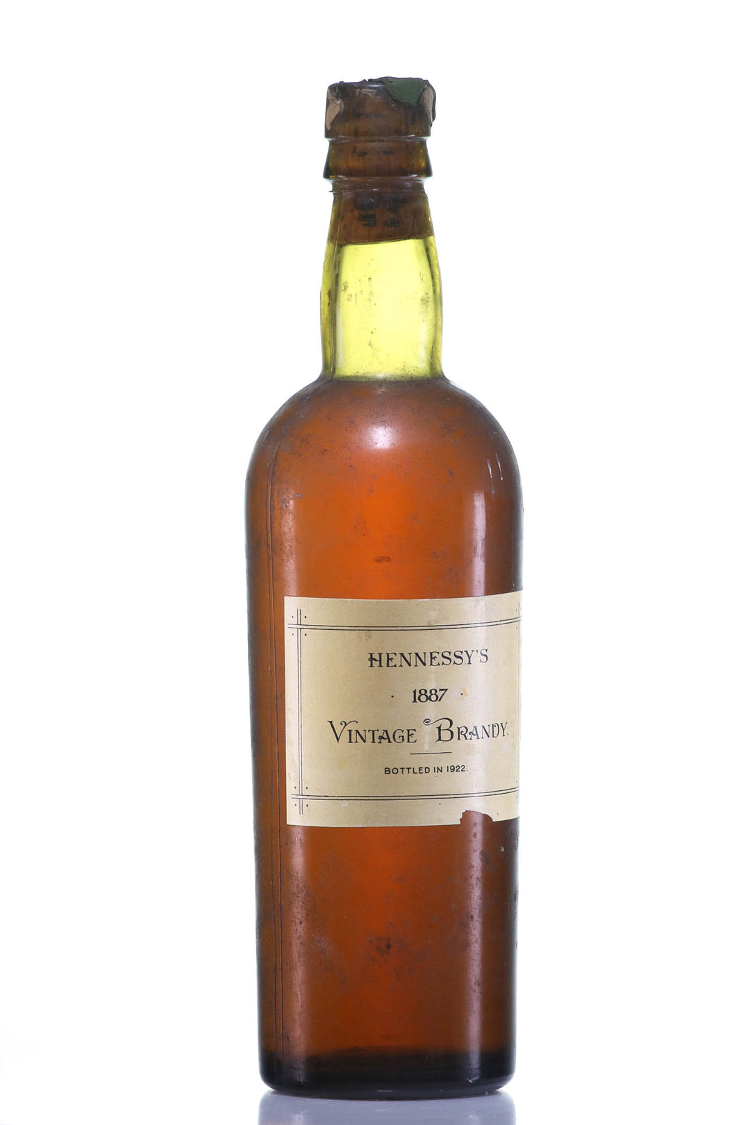 Cognac 1887 Hennessy Bottled 1922 - legendaryvintages