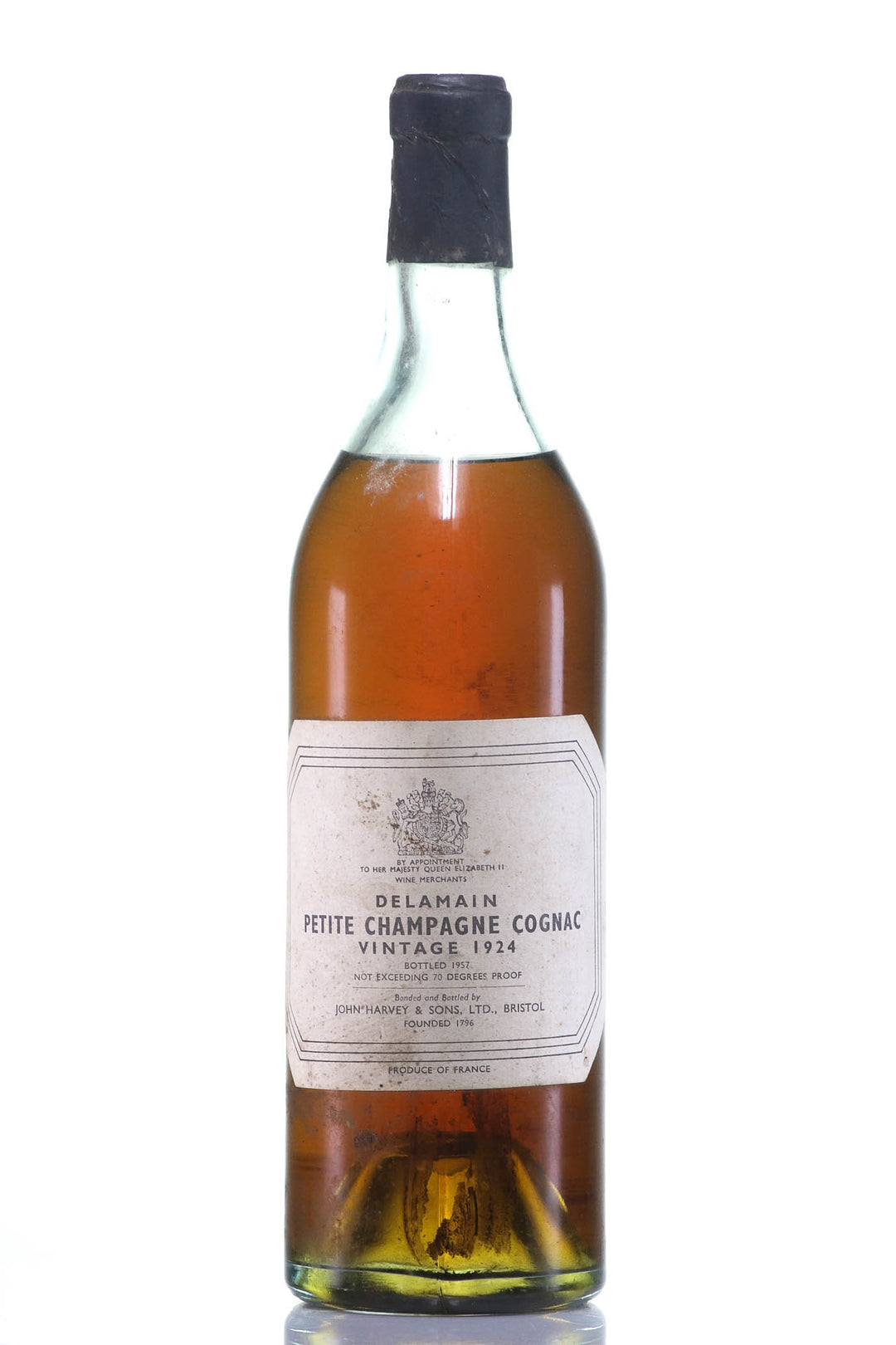 1924 Delamain Vintage Petit Champagne Cognac - legendaryvintages