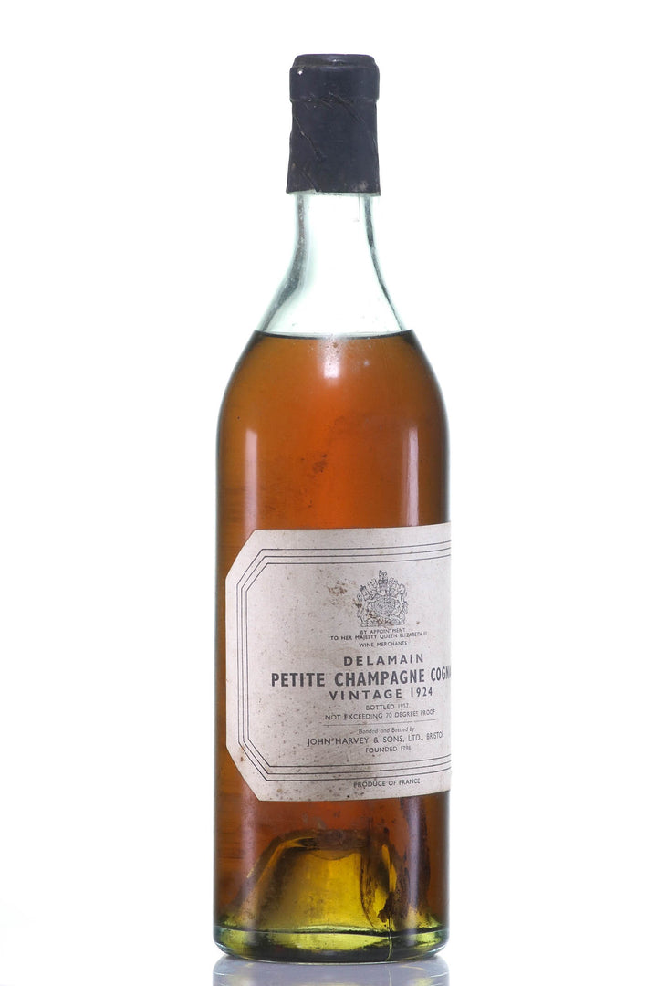 1924 Delamain Vintage Petit Champagne Cognac - legendaryvintages