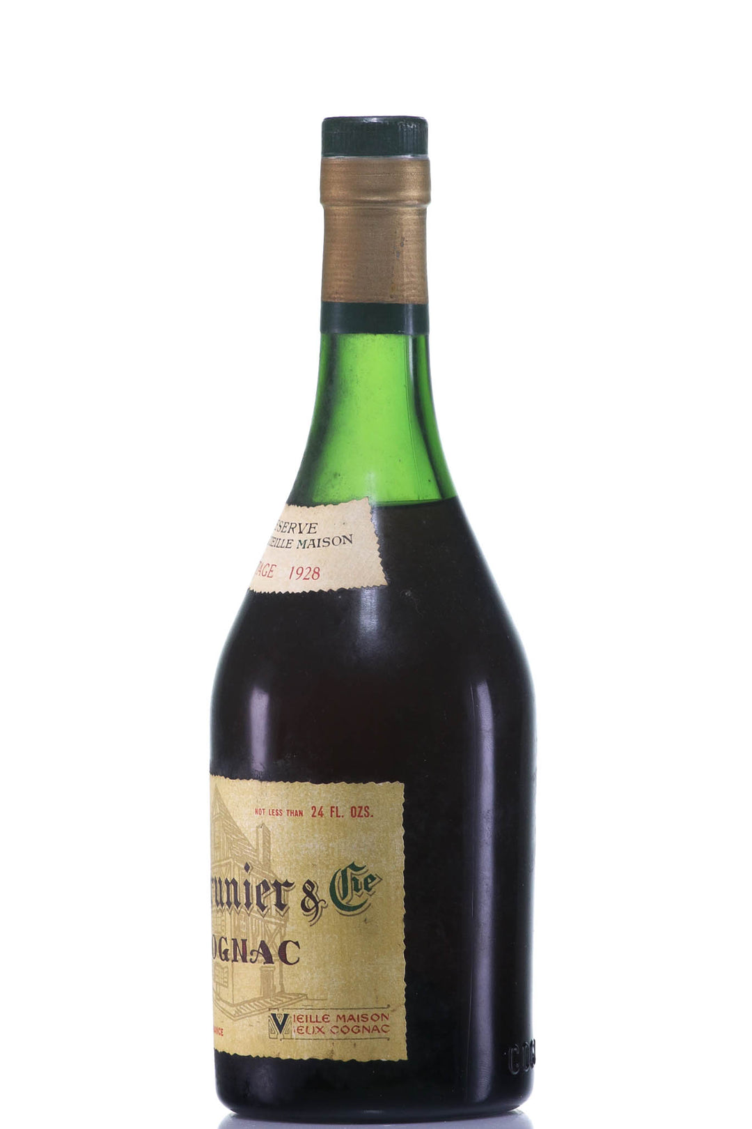 1928 Prunier Reserve de la Vieille Maison Vintage Cognac - legendaryvintages