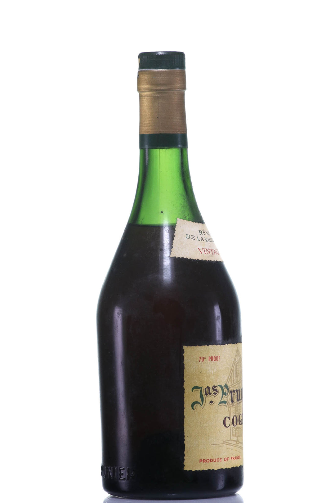 1928 Prunier Reserve de la Vieille Maison Vintage Cognac - legendaryvintages