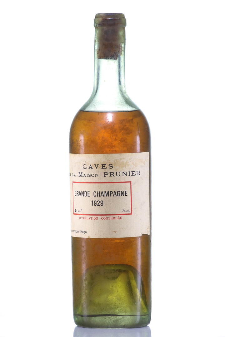 Cognac 1929 Prunier & Co Grande Champagne - legendaryvintages