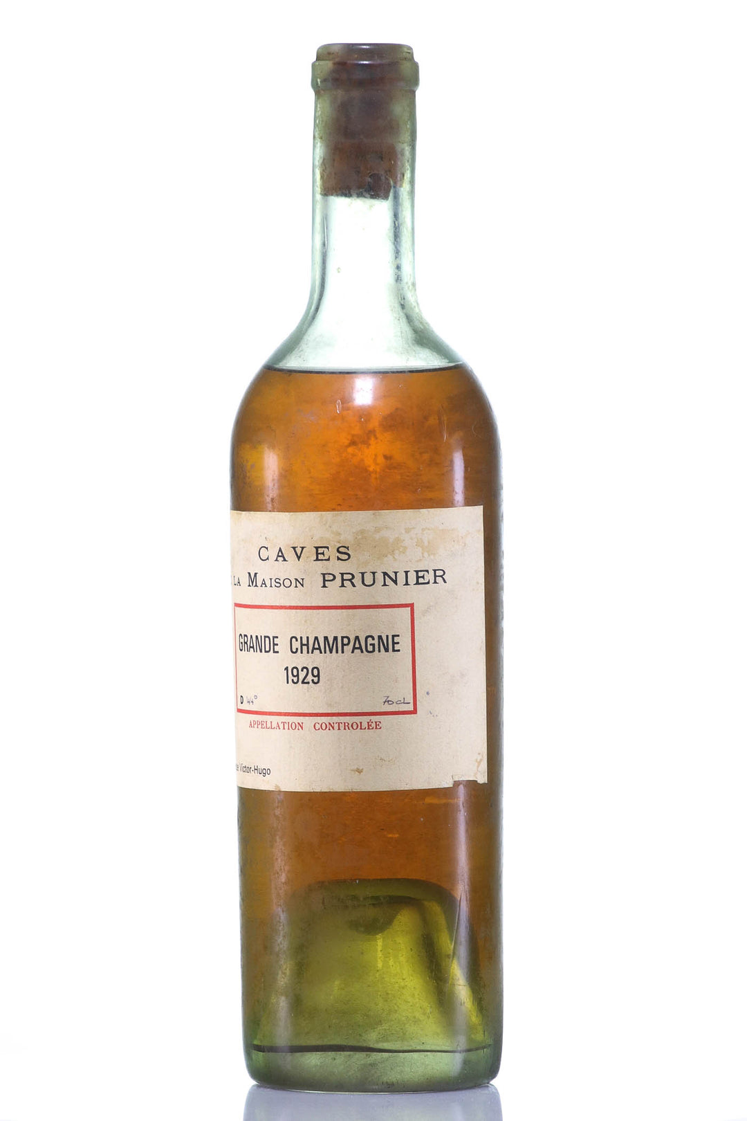 Cognac 1929 Prunier & Co Grande Champagne - legendaryvintages