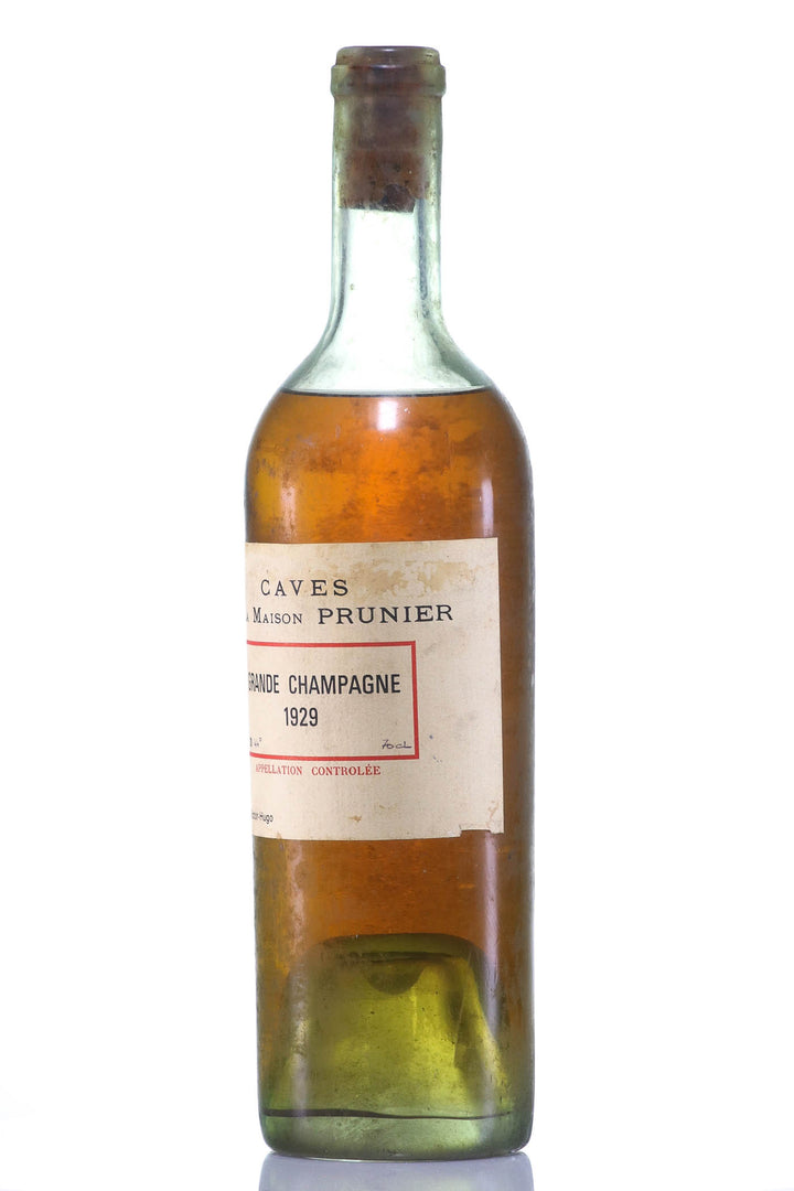 Cognac 1929 Prunier & Co Grande Champagne - legendaryvintages